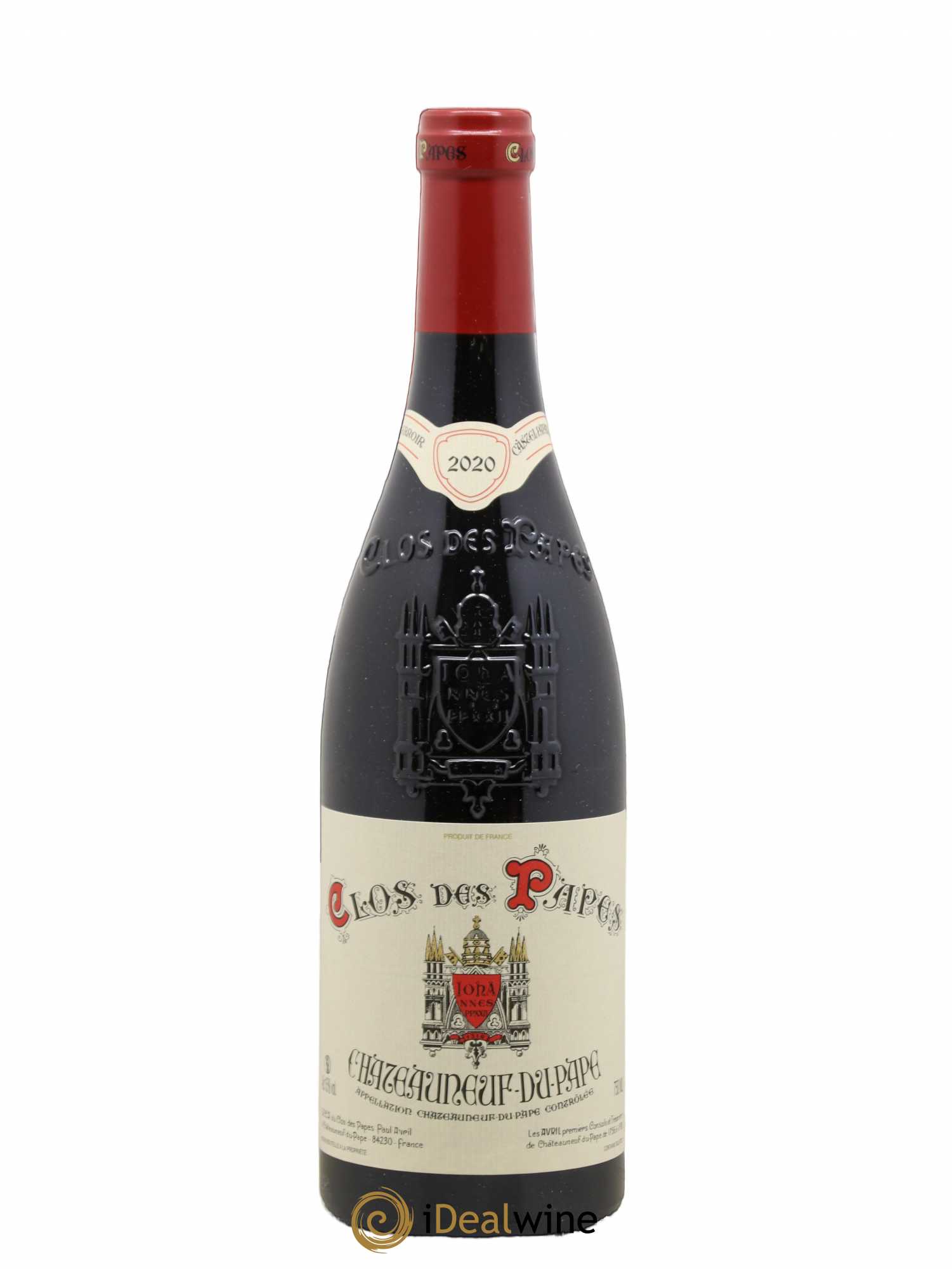 Châteauneuf-du-Pape Clos des Papes - Paul Avril 2020 - Lot de 1 bouteille - 0