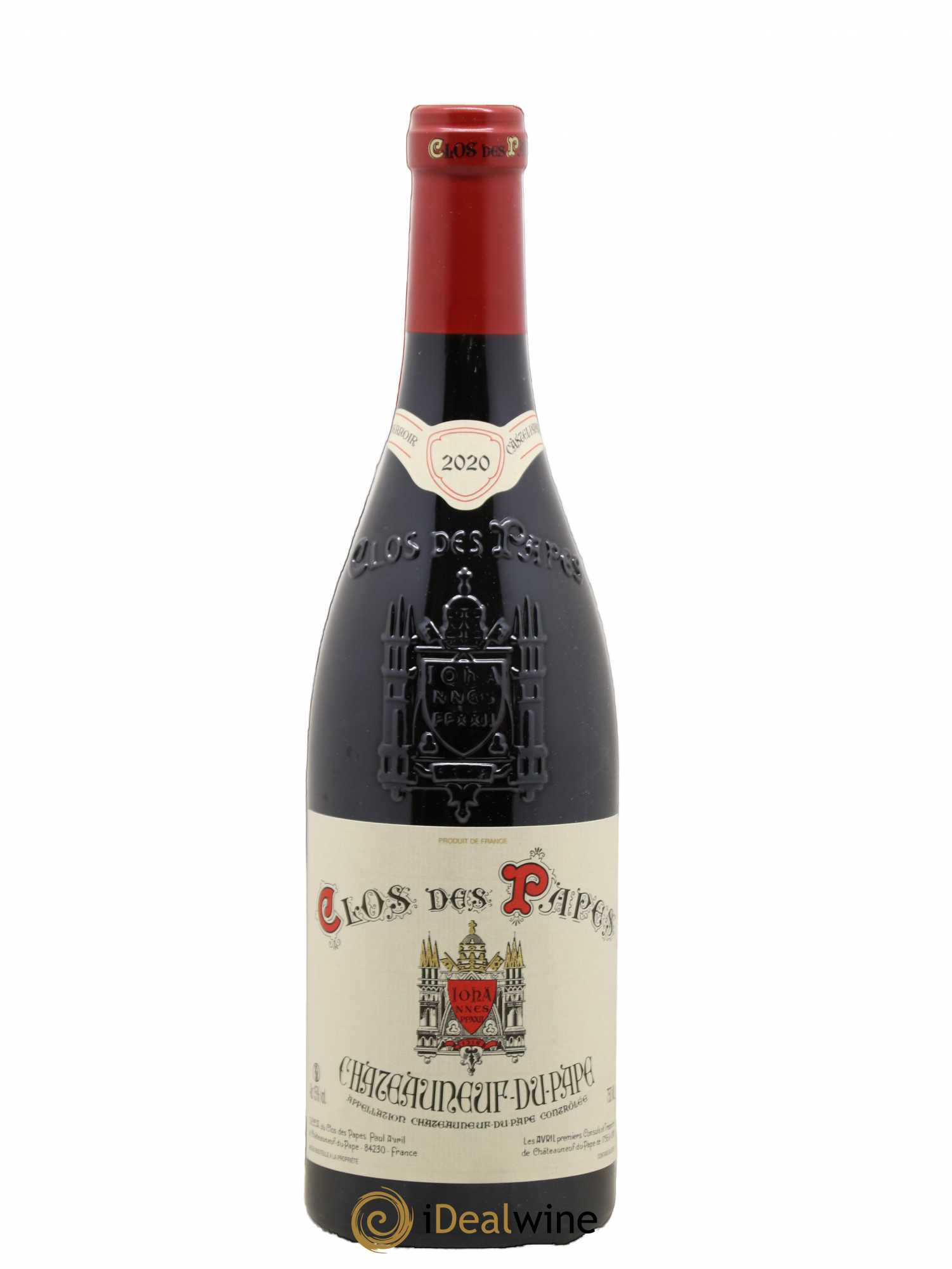Châteauneuf-du-Pape Clos des Papes - Paul Avril 2020 - Lot de 1 bouteille - 0