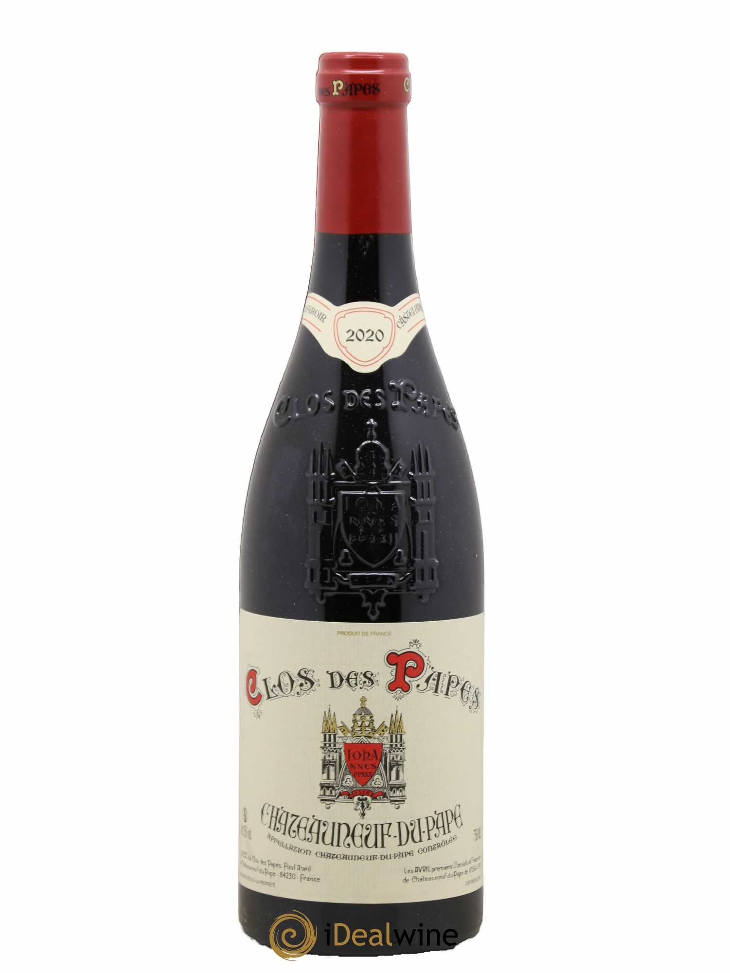 Châteauneuf-du-Pape Clos des Papes - Paul Avril 2020 - Lot de 1 bouteille - 0