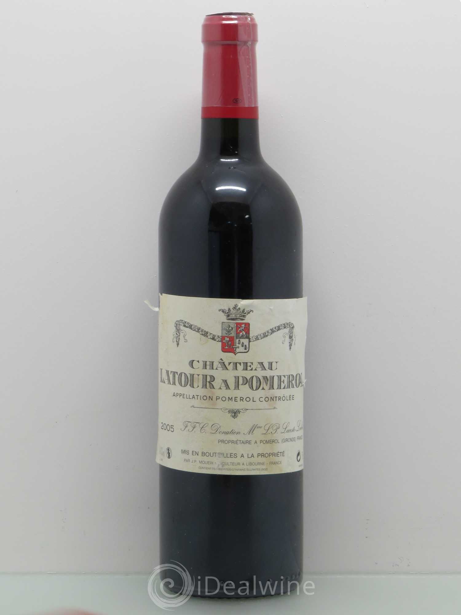 Château Latour à Pomerol 2005 - Lot de 1 bouteille - 0