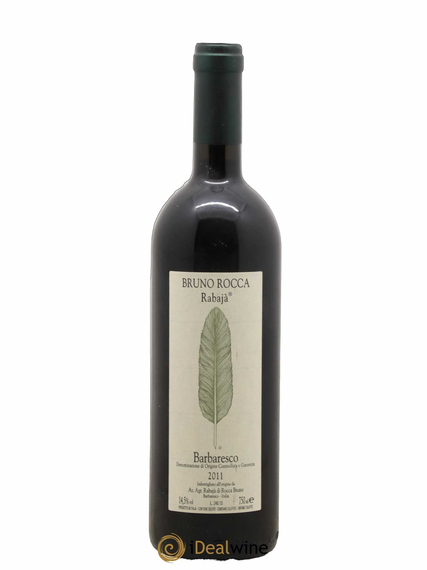 Barbaresco DOCG Rabajà Bruno Rocca Bruno Rocca - Rabaja 2011 - Lotto di 1 bottiglia - 0