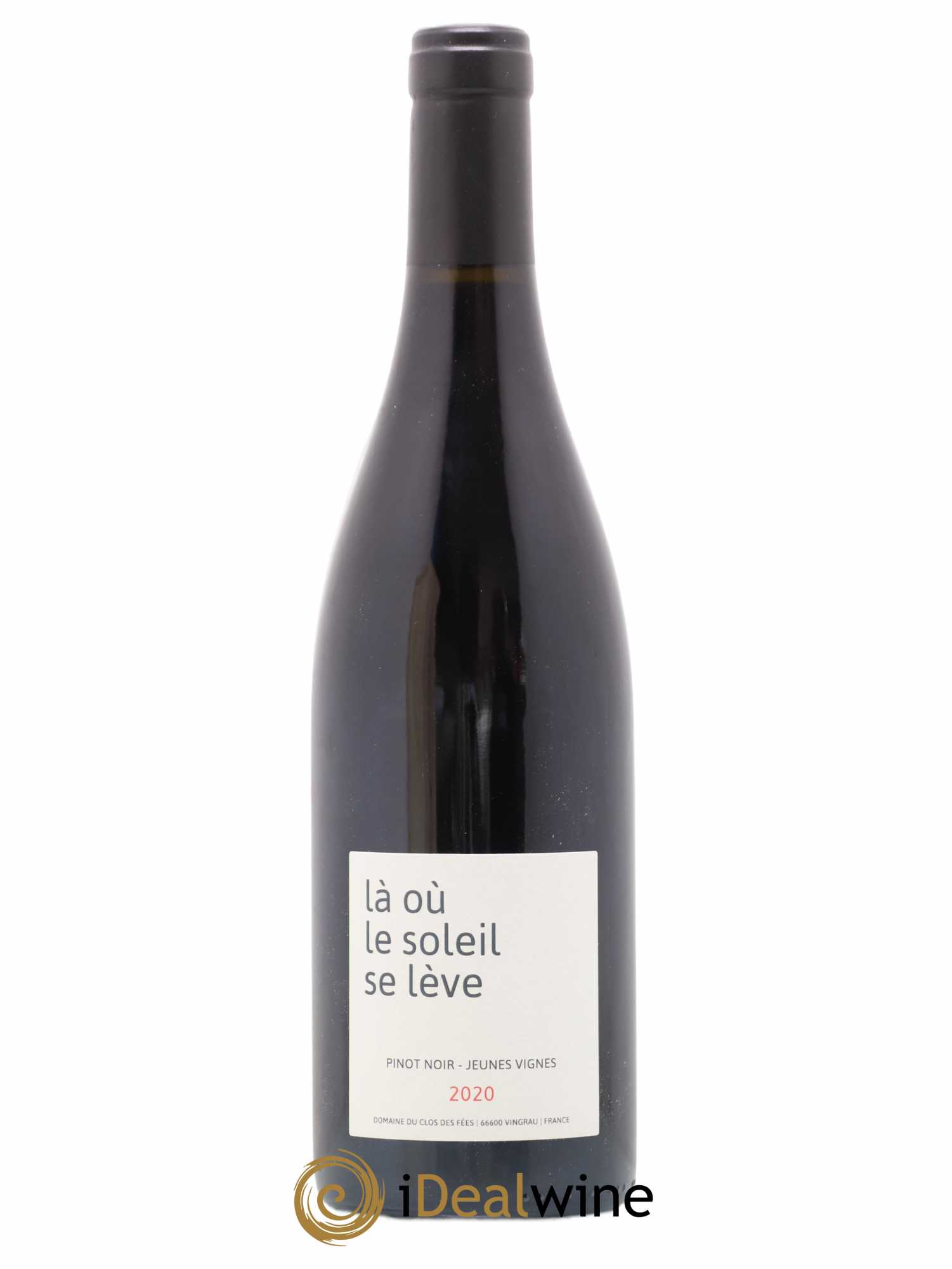 IGP Côtes Catalanes (VDP des Côtes Catalanes) Là où le soleil se leve Hervé Bizeul 2020 - Lot de 1 bouteille - 1