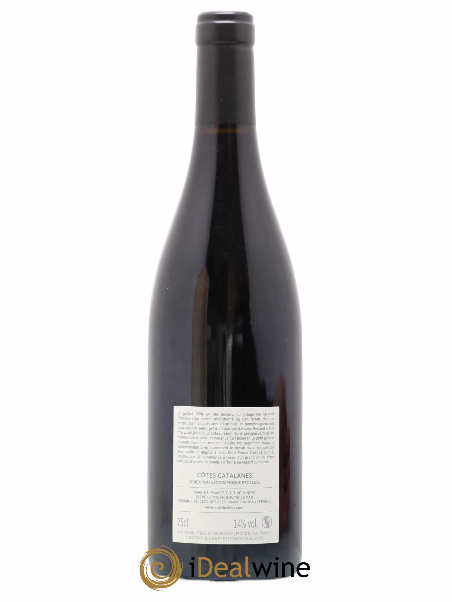 IGP Côtes Catalanes (VDP des Côtes Catalanes) Là où le soleil se leve Hervé Bizeul 2020 - Lot de 1 bouteille - 2