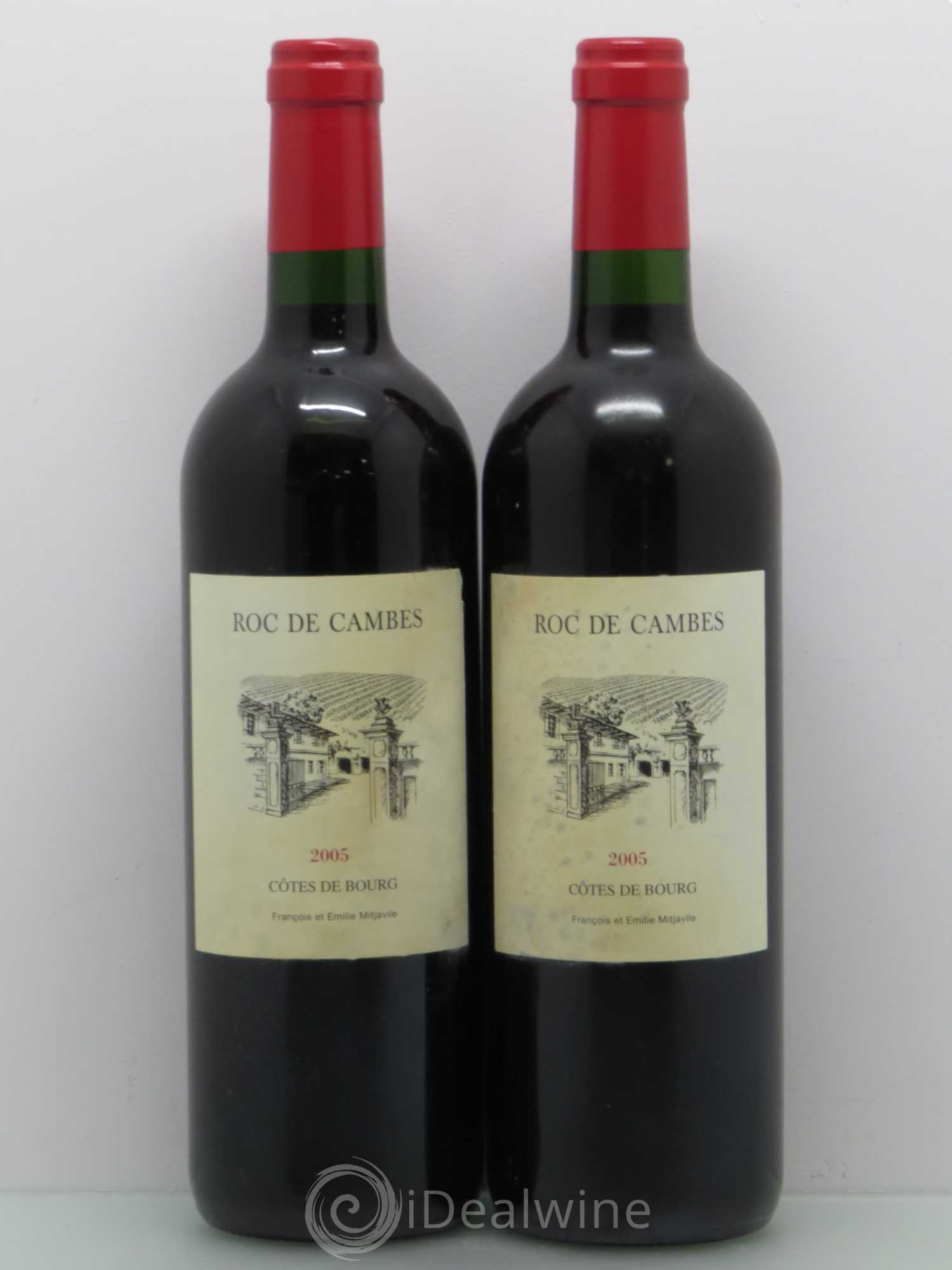 Roc de Cambes 2005 - Lot of 2 bottles - 0