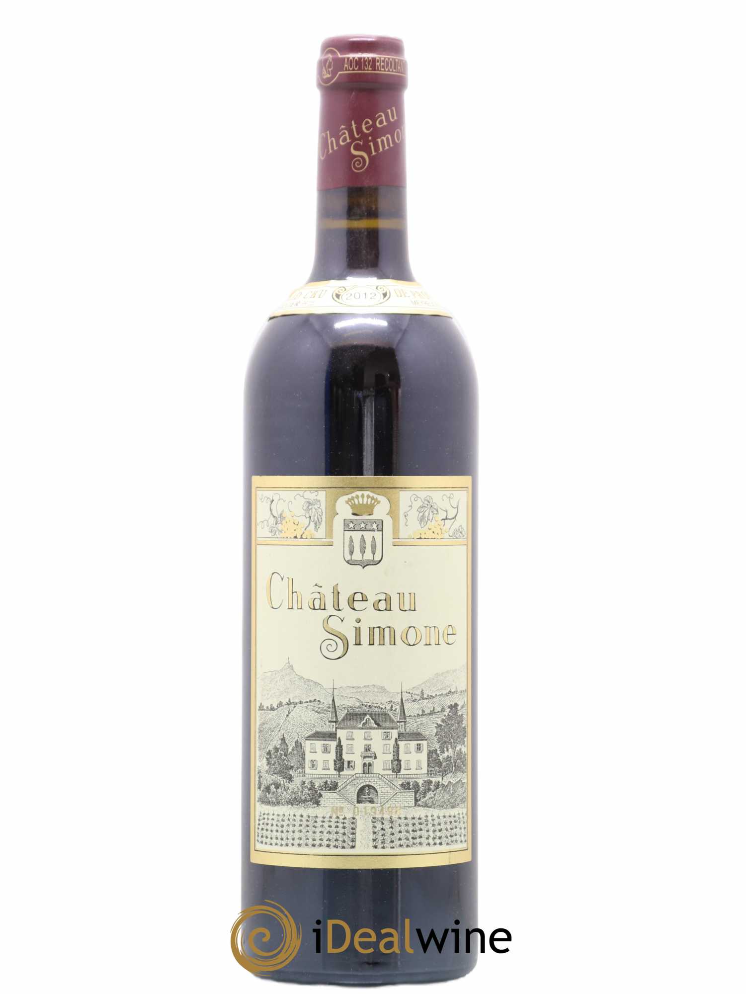 Palette Château Simone Famille Rougier 2012 - Lot de 1 bouteille - 0