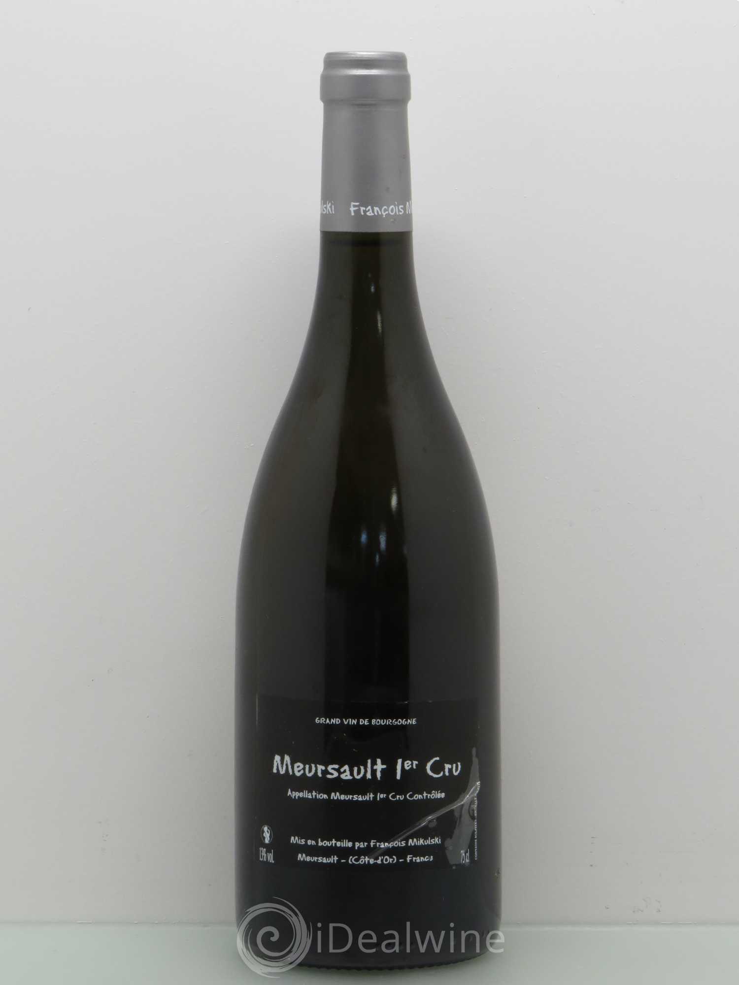 Meursault 1er Cru Charmes François Mikulski 2005 - Lot de 1 bouteille - 1