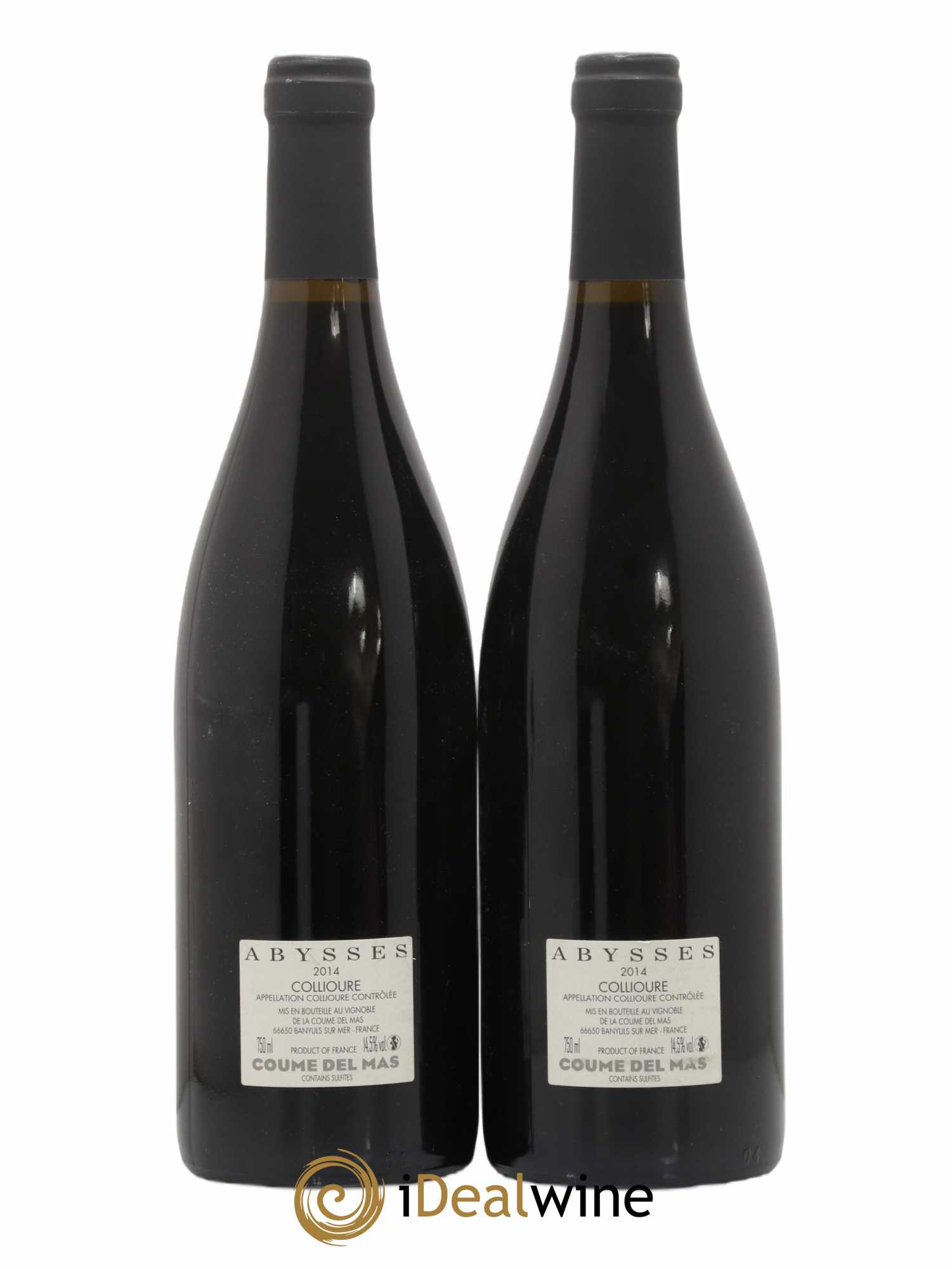 Collioure Coume del Mas Abysses 2014 - Lot de 2 bouteilles - 1