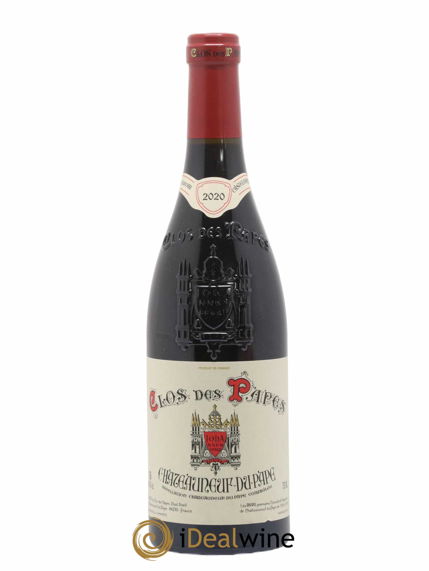 Châteauneuf-du-Pape Clos des Papes - Paul Avril 2020 - Lot de 1 bouteille - 0