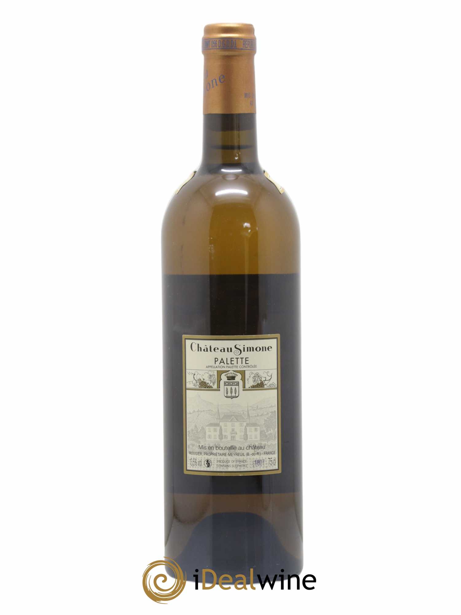 Palette Château Simone Famille Rougier 2014 - Lot de 1 bouteille - 1