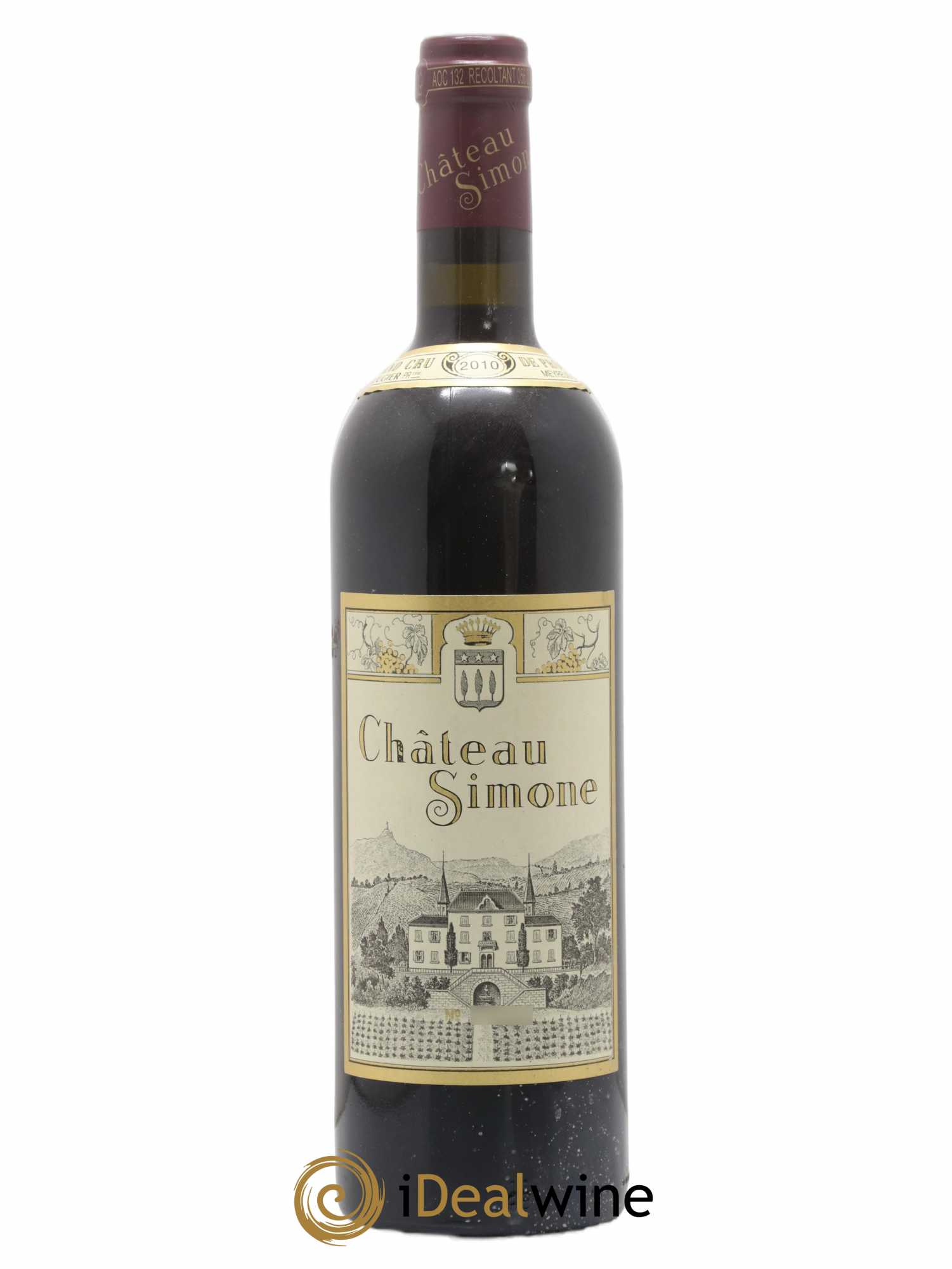 Palette Château Simone Famille Rougier 2010 - Posten von 1 Flasche - 0