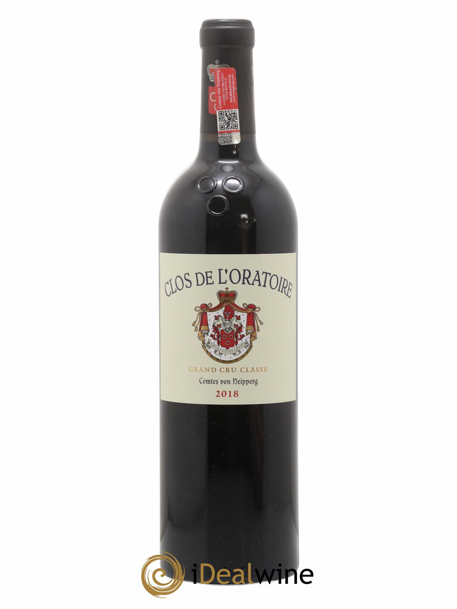 Clos de l'Oratoire Grand Cru Classé 2018 - Lot de 1 bouteille - 0