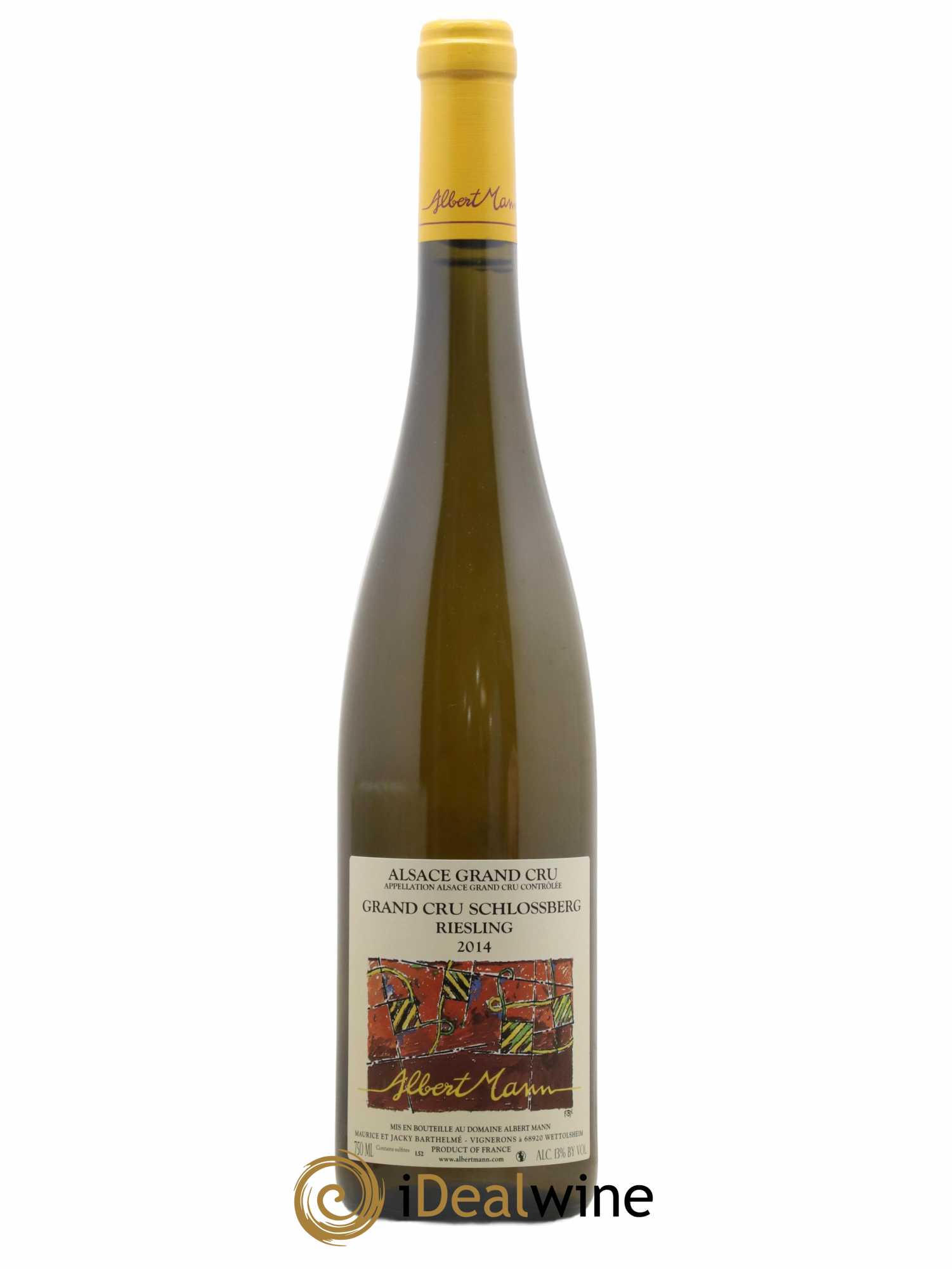 Alsace Riesling Grand Cru Schlossberg Albert Mann 2014 - Lot de 1 bouteille - 0