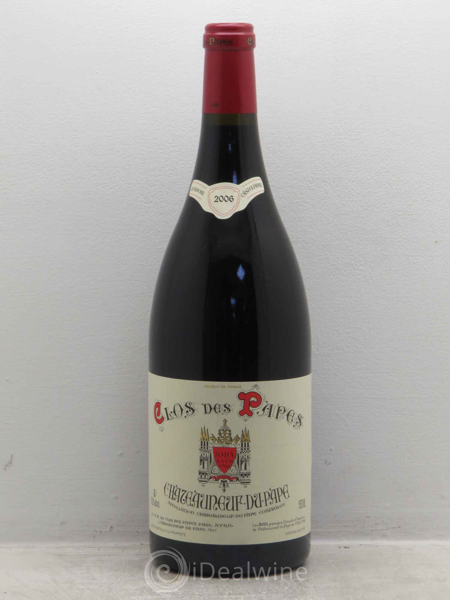 Châteauneuf-du-Pape Clos des Papes - Paul Avril 2006 - Lot de 1 magnum - 0