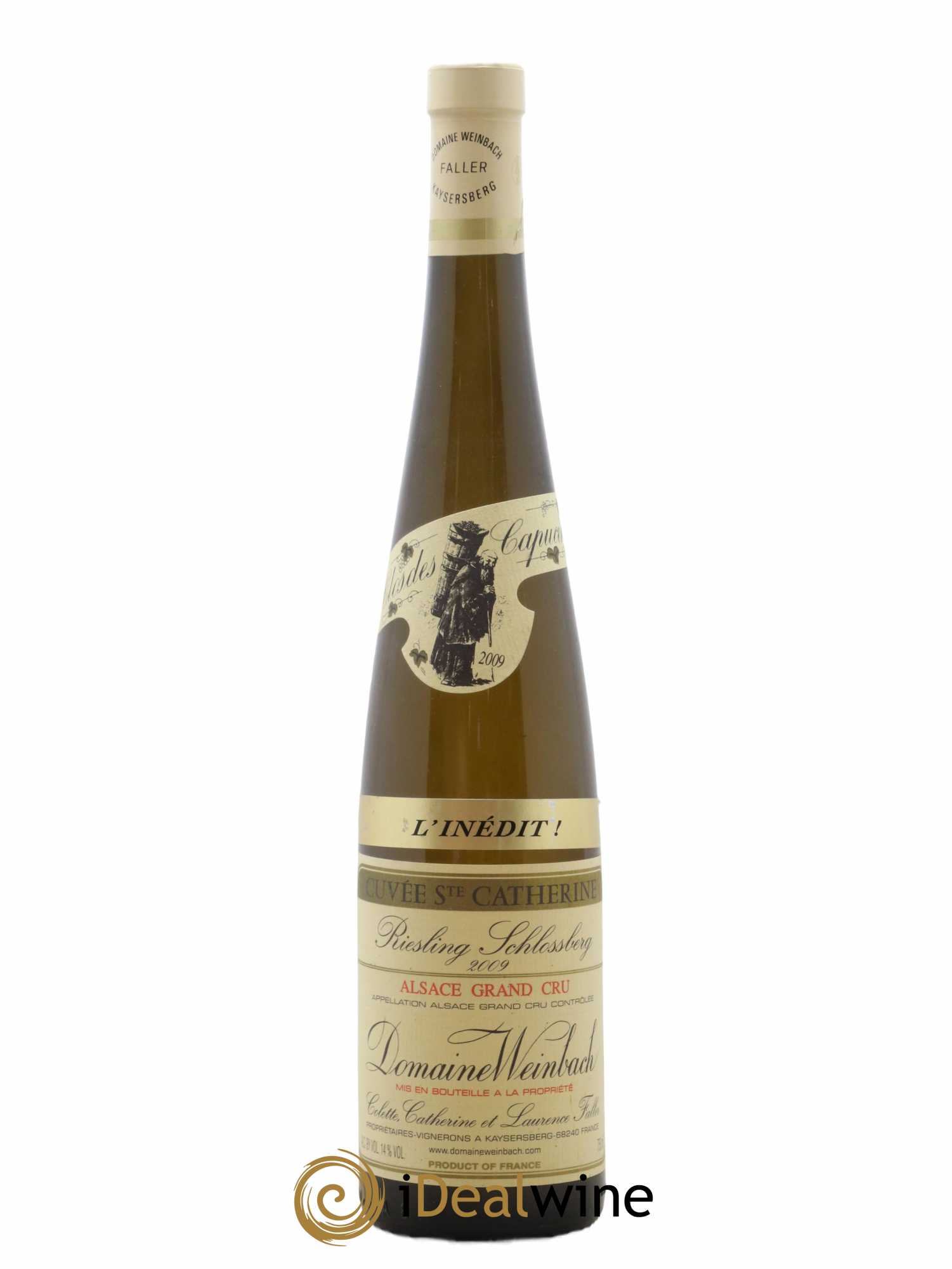 Alsace Riesling Grand Cru Schlossberg Cuvée Sainte Catherine l'Inédit Weinbach (Domaine) (sans prix de réserve) 2009 - Lot de 1 bouteille - 0