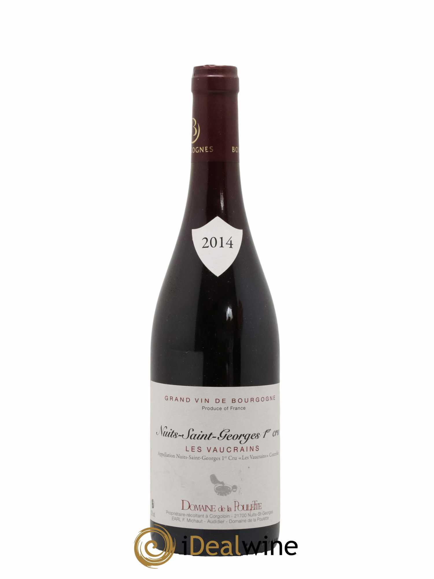 Nuits-Saint-Georges 1er Cru Les Vaucrains Poulette 2014 - Lot de 1 bouteille - 0