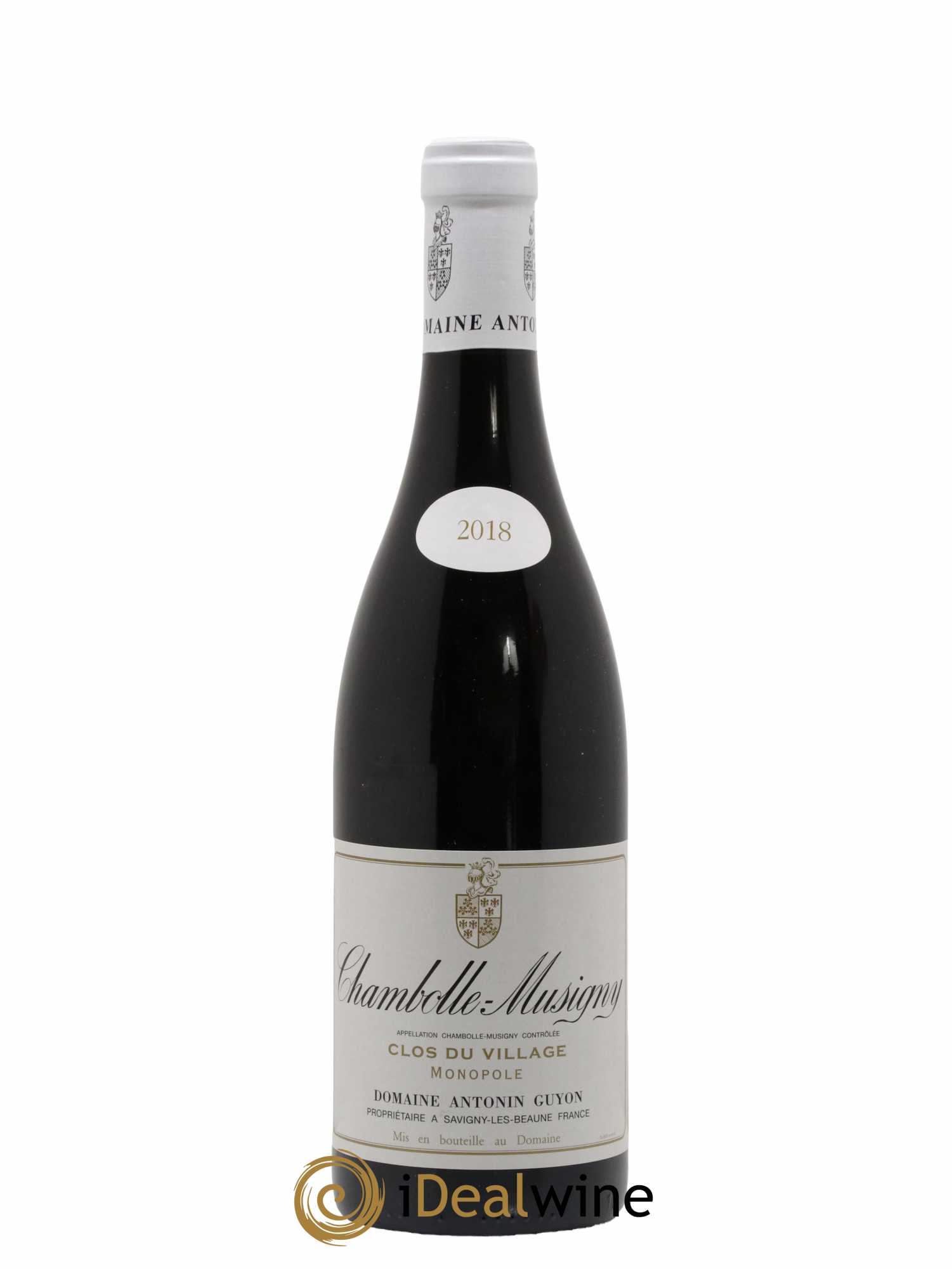 Chambolle-Musigny Clos Du Village Antonin Guyon 2018 - Lot de 1 bouteille - 0