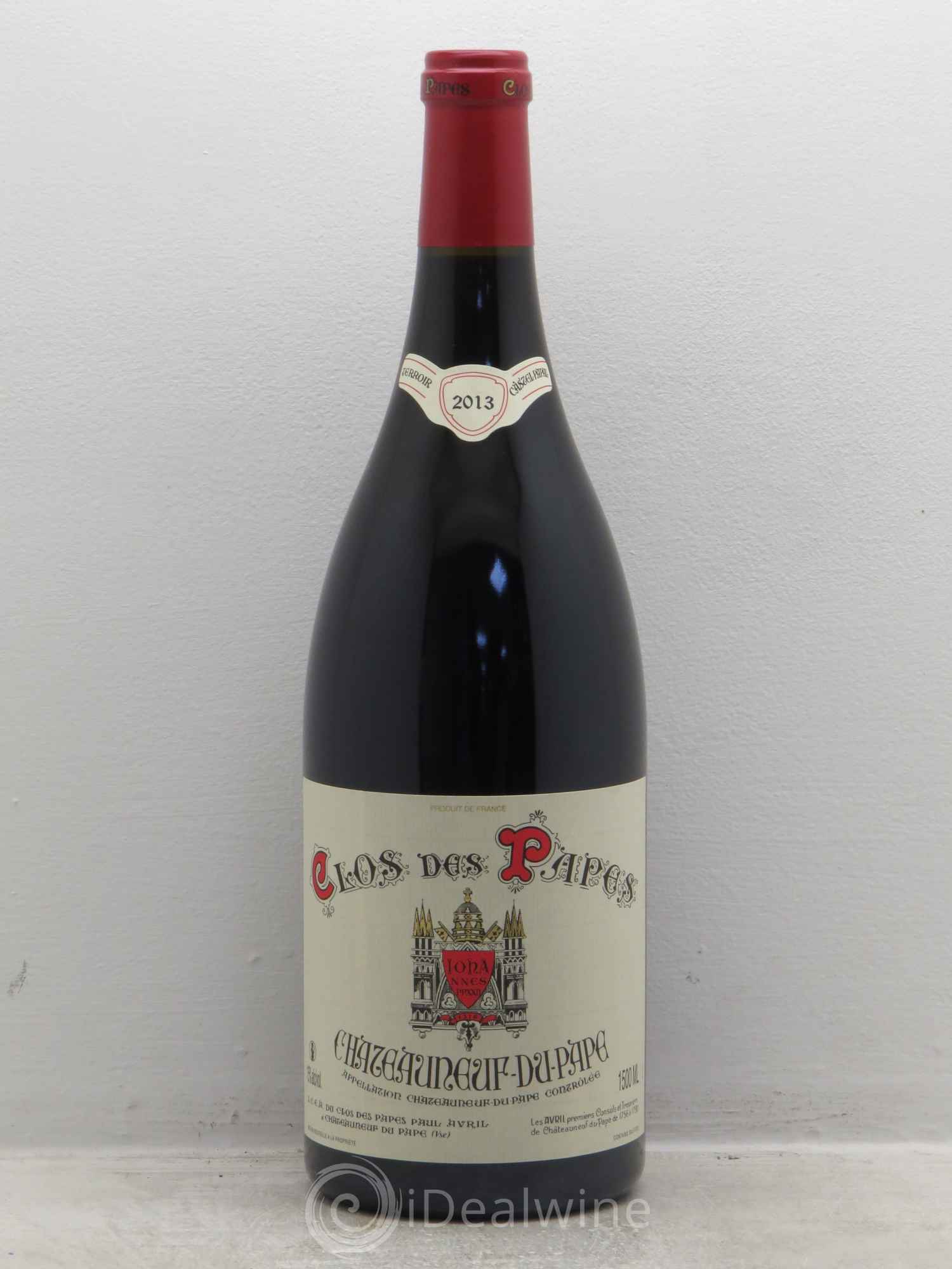 Châteauneuf-du-Pape Clos des Papes - Paul Avril 2013 - Lot de 1 magnum - 0