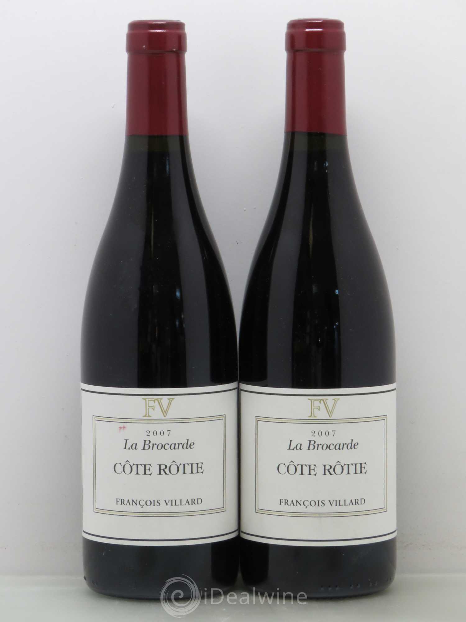 Côte-Rôtie La Brocarde François Villard 2007 - Lot de 2 bouteilles - 0