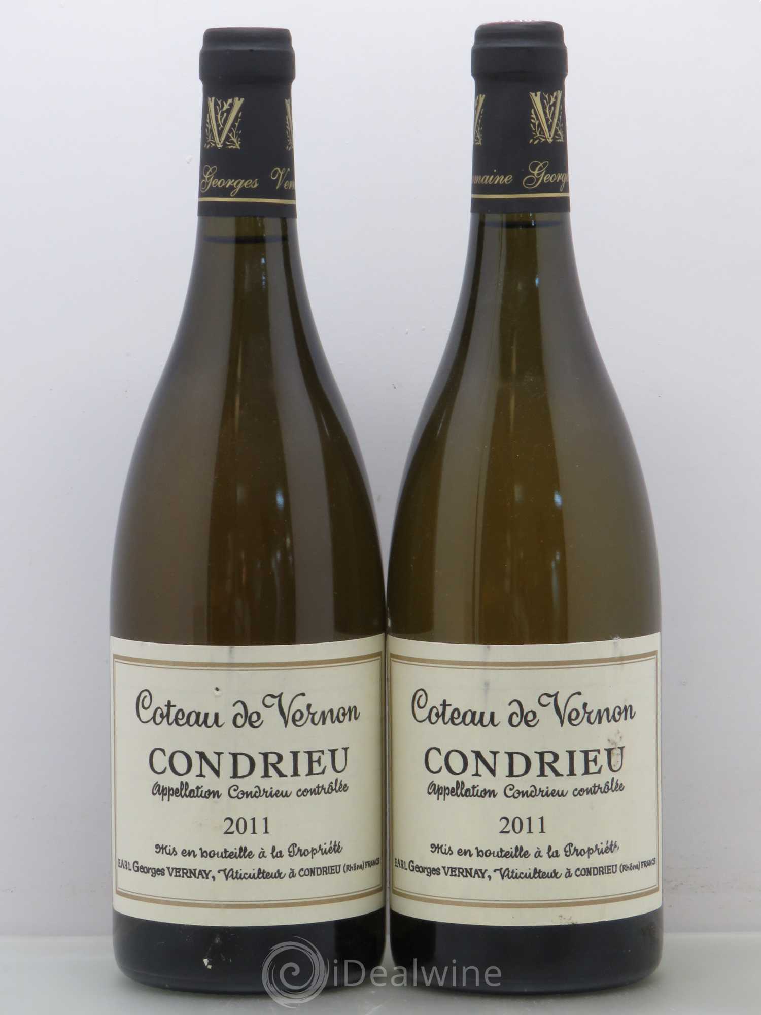 Condrieu Coteau de Vernon Georges Vernay 2011 - Lot de 2 bouteilles - 0