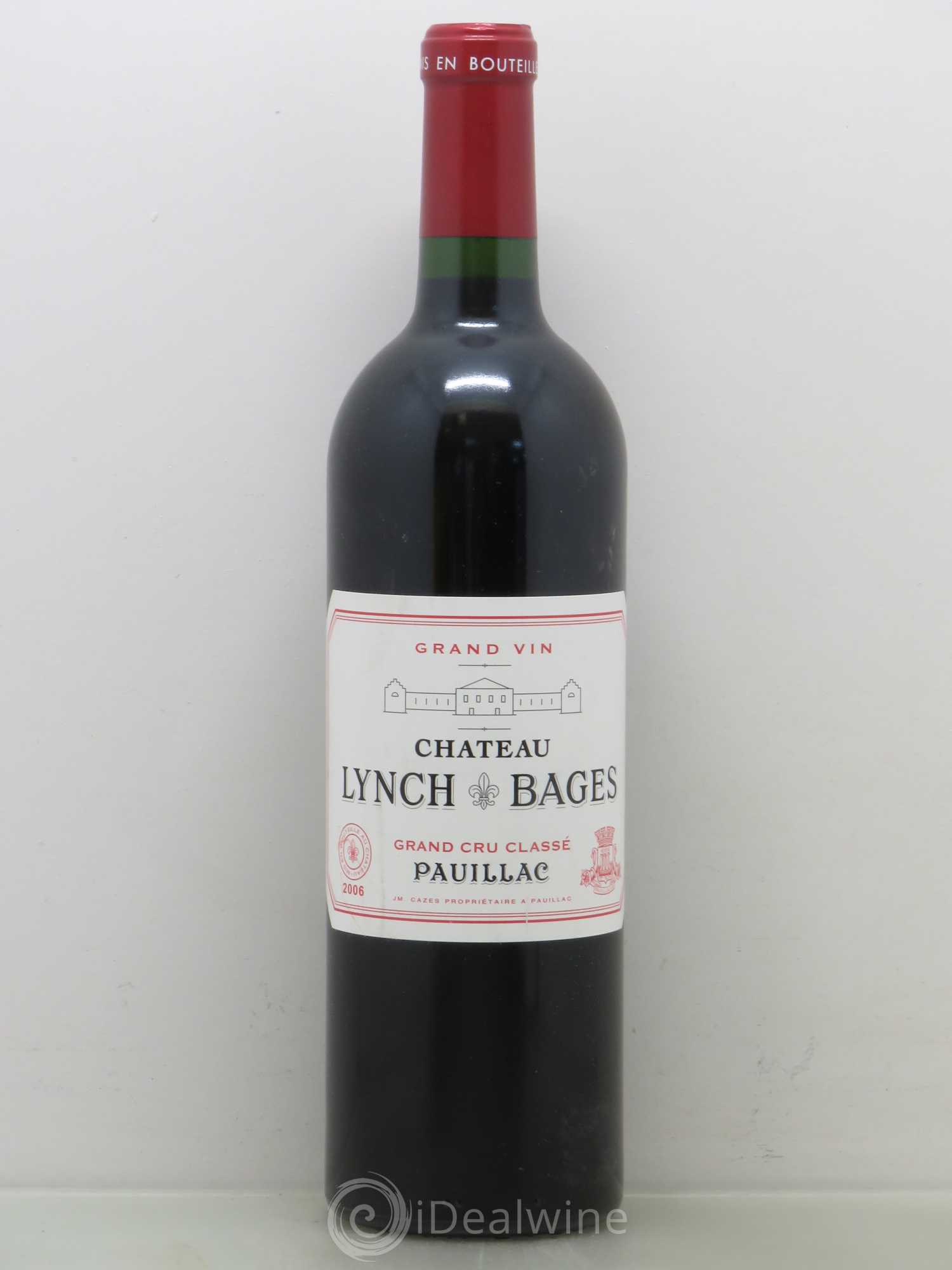 Château Lynch Bages 5ème Grand Cru Classé 2006 - Lot de 1 bouteille - 0
