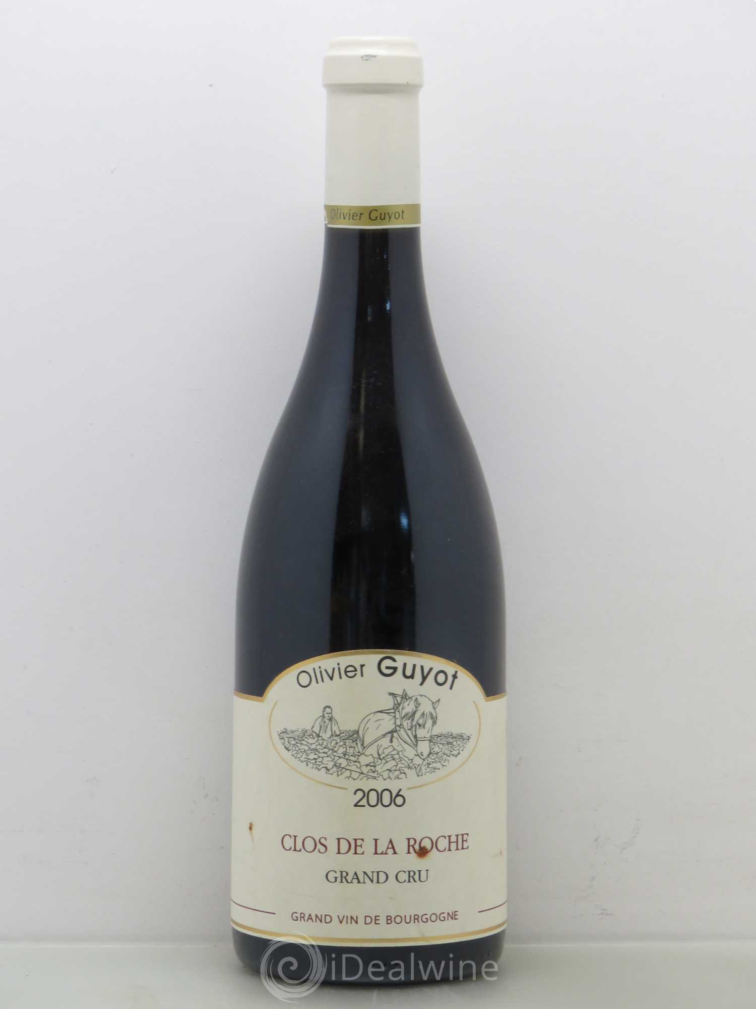 Clos de la Roche Grand Cru Olivier Guyot (Domaine de) 2006 - Lot de 1 bouteille - 0