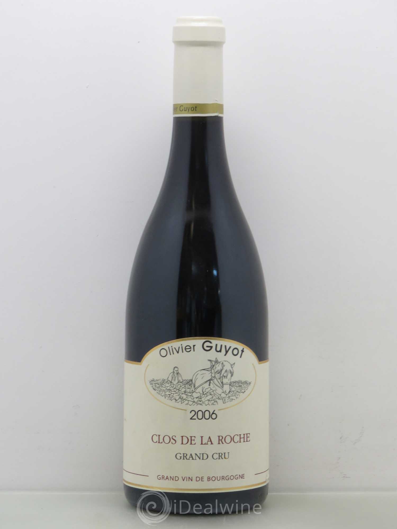 Clos de la Roche Grand Cru Olivier Guyot (Domaine de) 2006 - Lot de 1 bouteille - 0