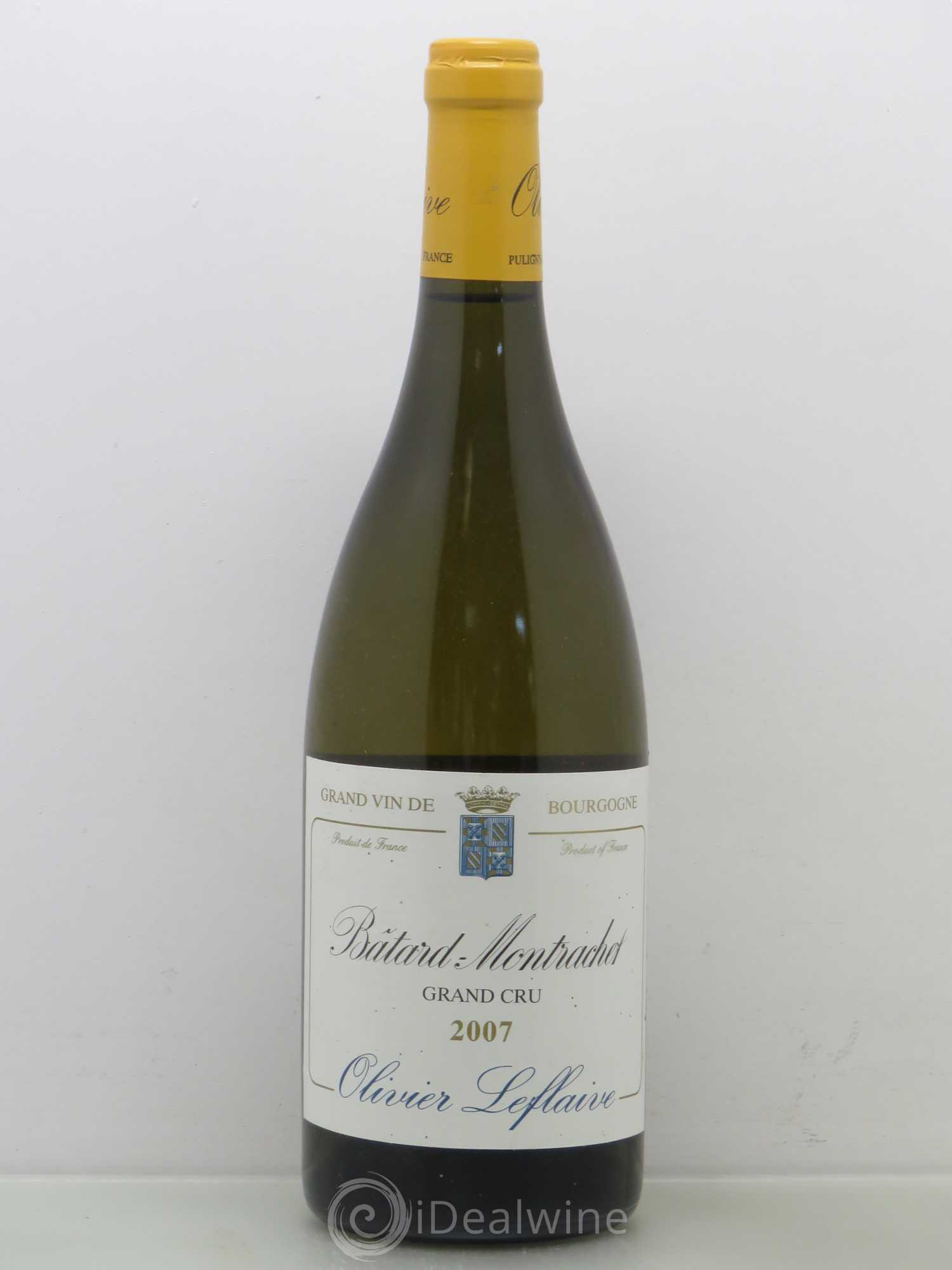Bâtard-Montrachet Grand Cru Leflaive (Domaine) 2007 - Lot de 1 bouteille - 0