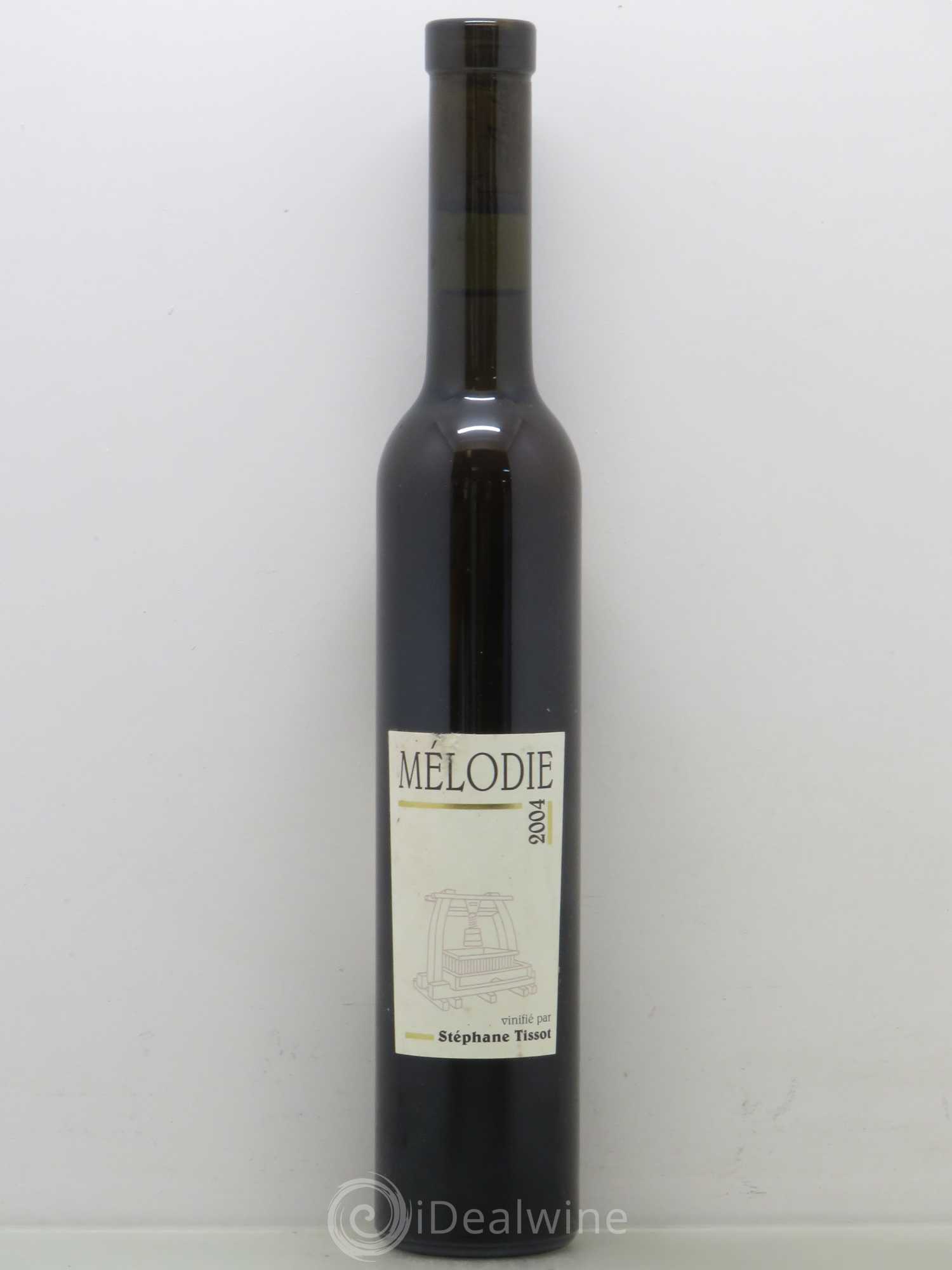 Arbois Savagnin Melodie Vendange Du 22 Decembre Stephane Tissot 2004 - Posten von 1 Demi-Flasche - 0