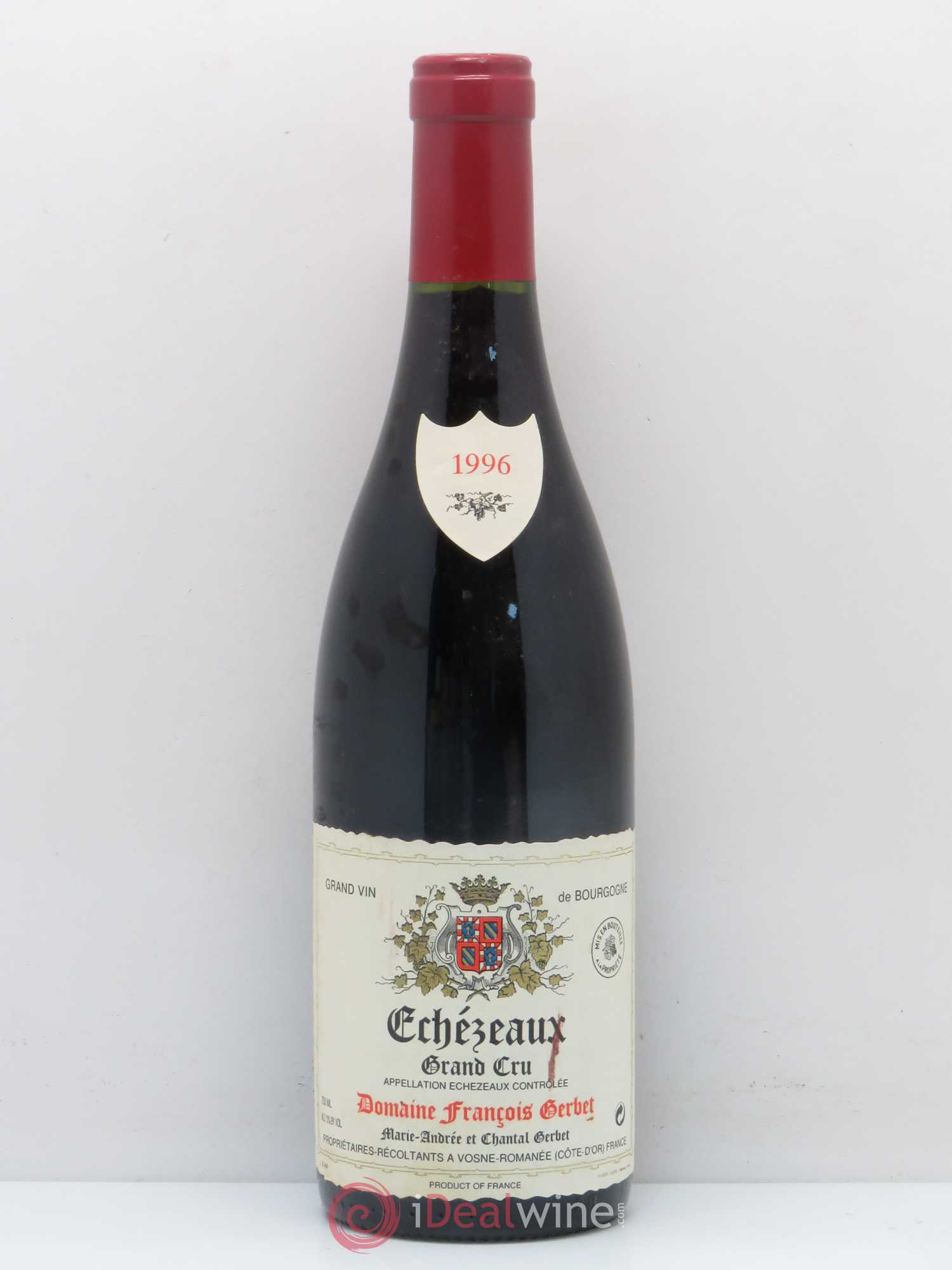Echezeaux Grand Cru Domaine Francois Gerbet 1996 - Posten von 1 Flasche - 0