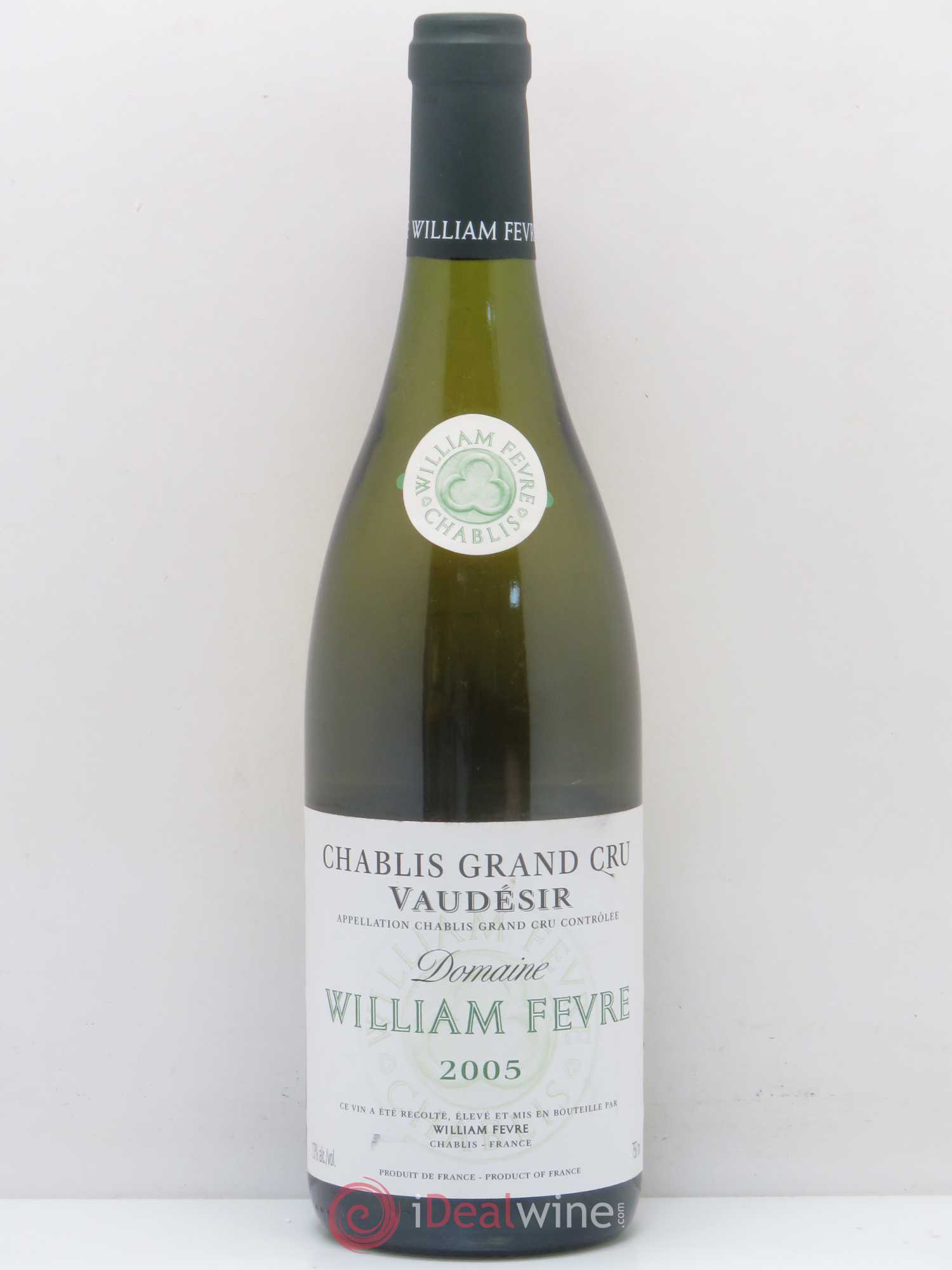 Chablis Grand Cru Vaudésir William Fèvre 2005 - Lot de 1 bouteille - 0