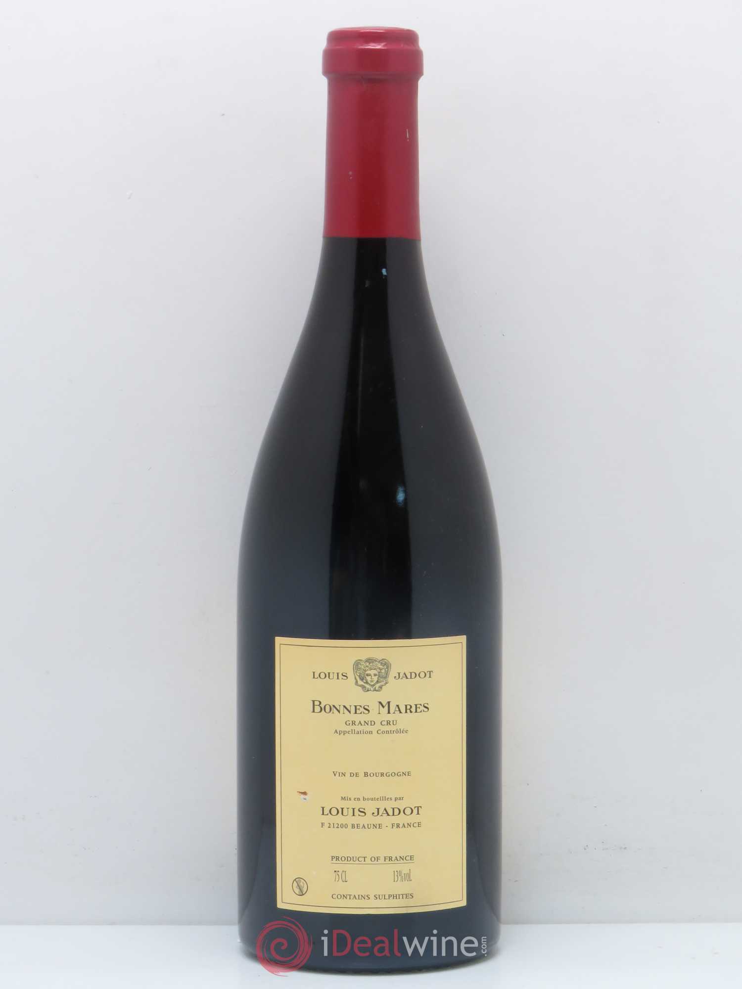 Bonnes-Mares Grand Cru Domaine Louis Jadot 2008 - Lot de 1 bouteille - 1