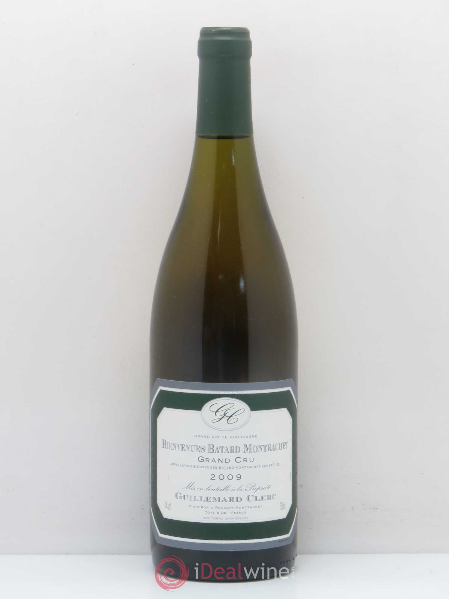 Bienvenues-Bâtard-Montrachet Grand Cru Domaine Guillemard Clerc 2009 - Lot de 1 bouteille - 0