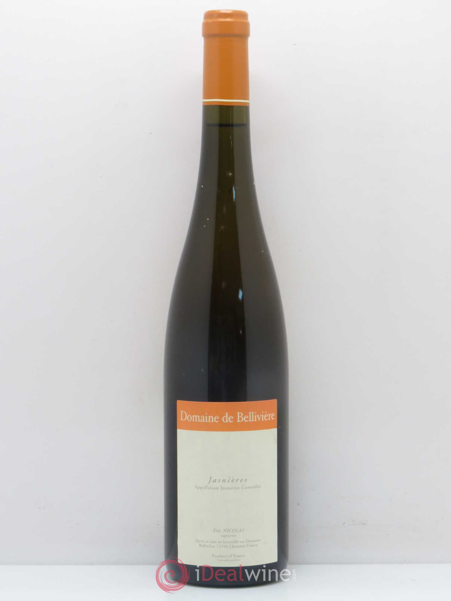 Jasnières Franc de Pied Domaine de Bellivière 2009 - Posten von 1 Flasche - 0