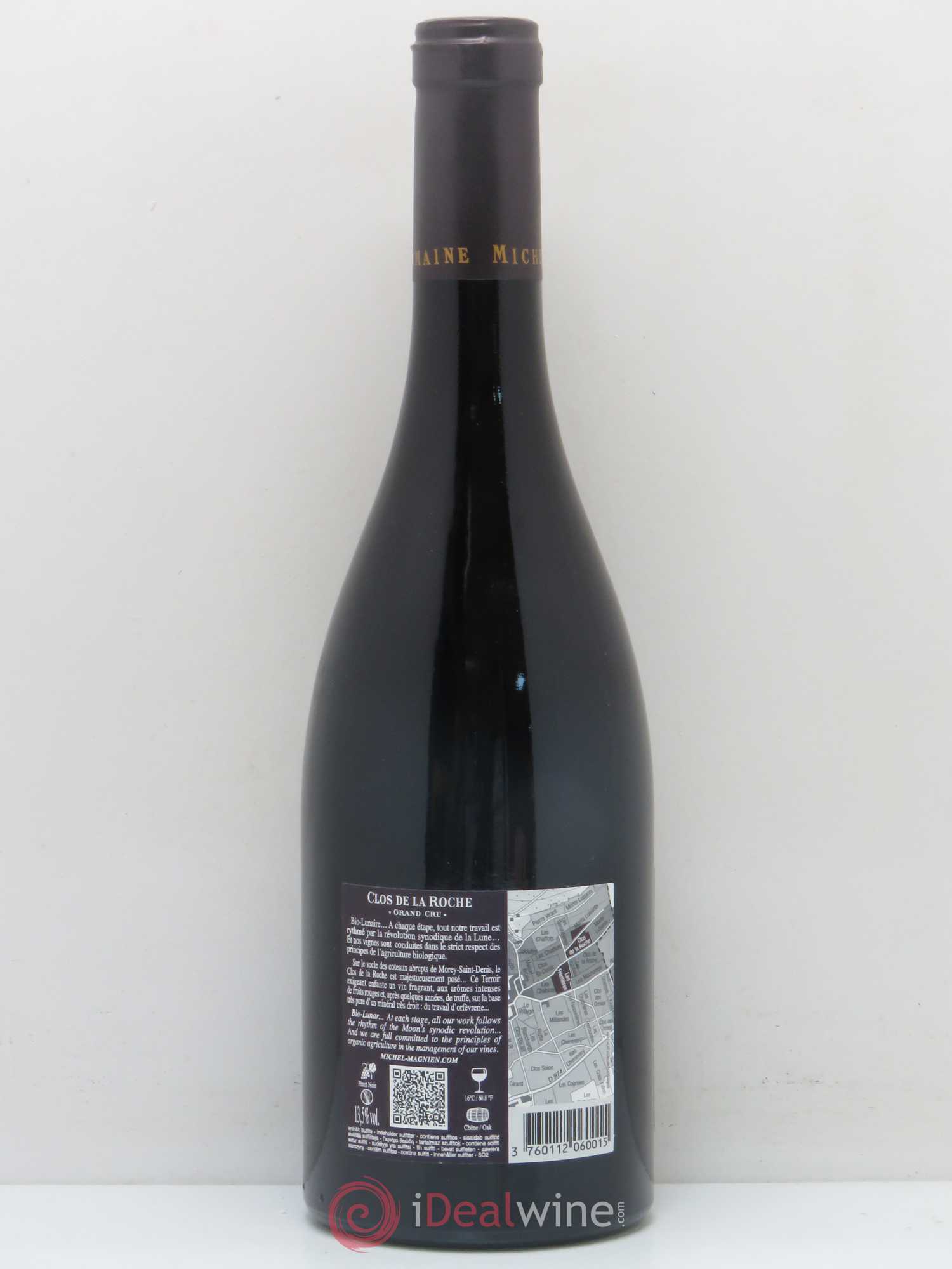 Clos de la Roche Grand Cru Michel Magnien 2012 - Lot de 1 bouteille - 1