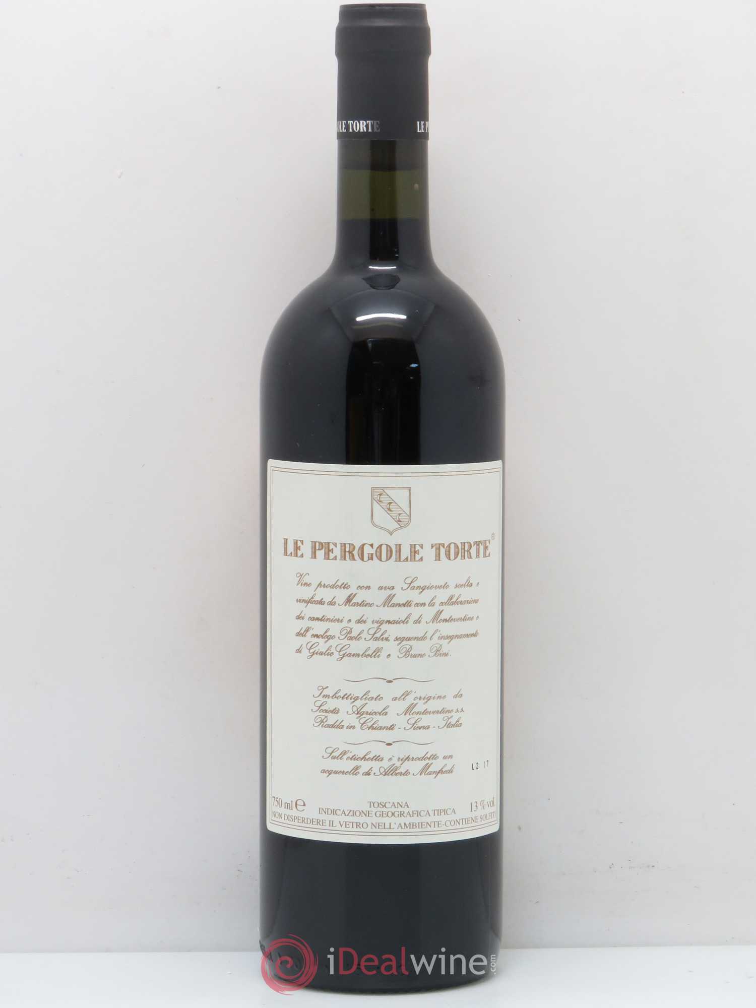 Toscana IGT Montevertine Le Pergole Torte Famille Manetti 2014 - Lot de 1 bouteille - 1