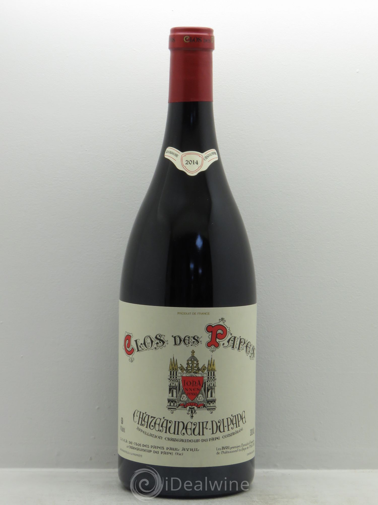 Châteauneuf-du-Pape Clos des Papes - Paul Avril 2014 - Lot de 1 double magnum - 0