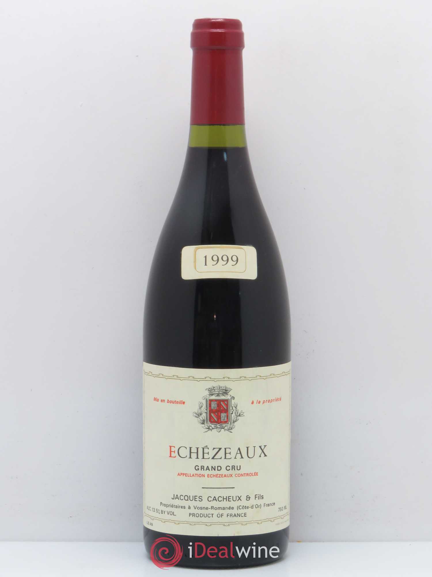Echezeaux Grand Cru Jacques Cacheux et fils 1999 - Lot de 1 bouteille - 0