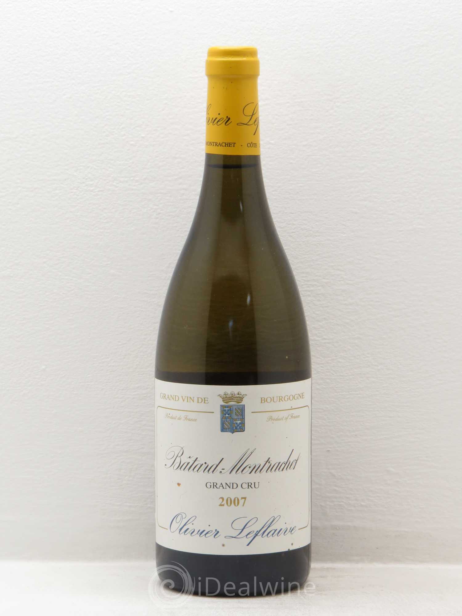 Bâtard-Montrachet Grand Cru 2007 - Lot de 1 bouteille - 0
