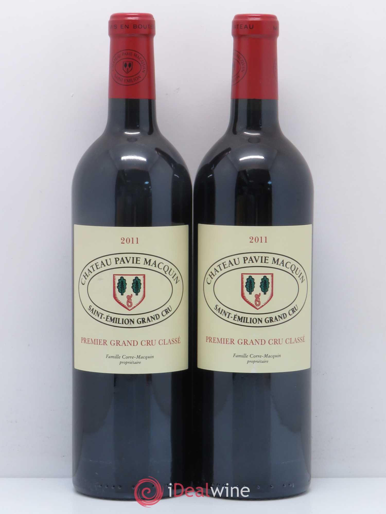 Château Pavie Macquin 1er Grand Cru Classé B 2011 - Lot de 2 bouteilles - 0