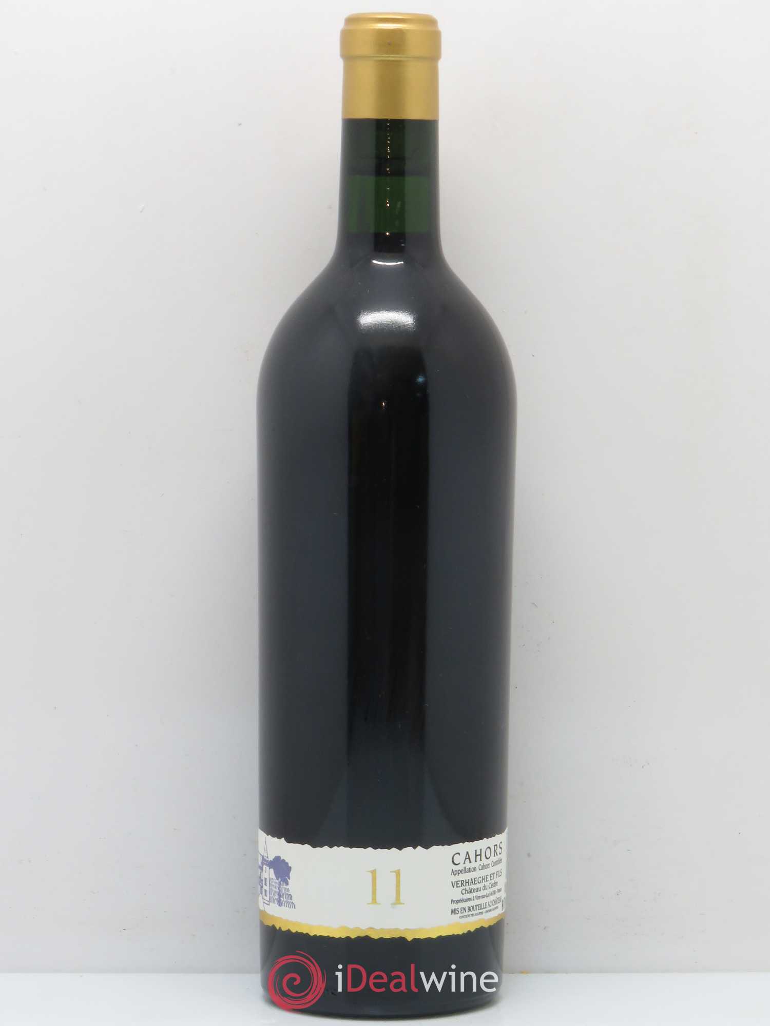 Cahors Château du Cèdre Pascal et Jean-Marc Verhaeghe Cuvée GC 2011 - Lot de 1 bouteille - 1