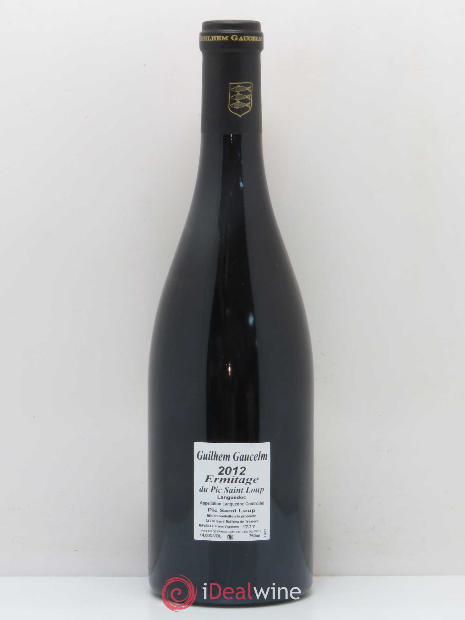 Pic Saint-Loup Héritage du Pic Saint-Loup (anciennement Ermitage) Guilhem Gaucelm 2012 - Lot de 1 bouteille - 1