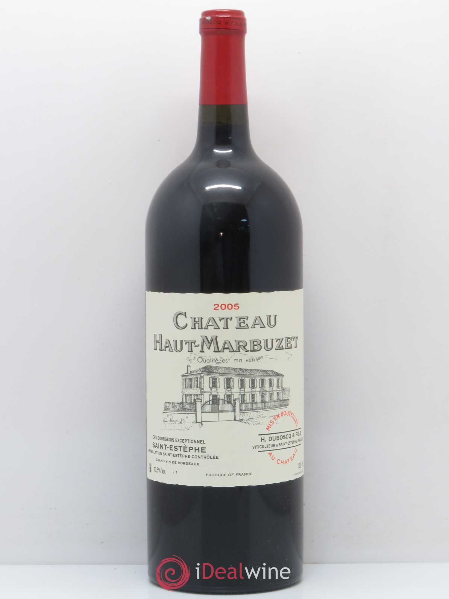 Château Haut Marbuzet 2005 - Lot de 1 magnum - 0