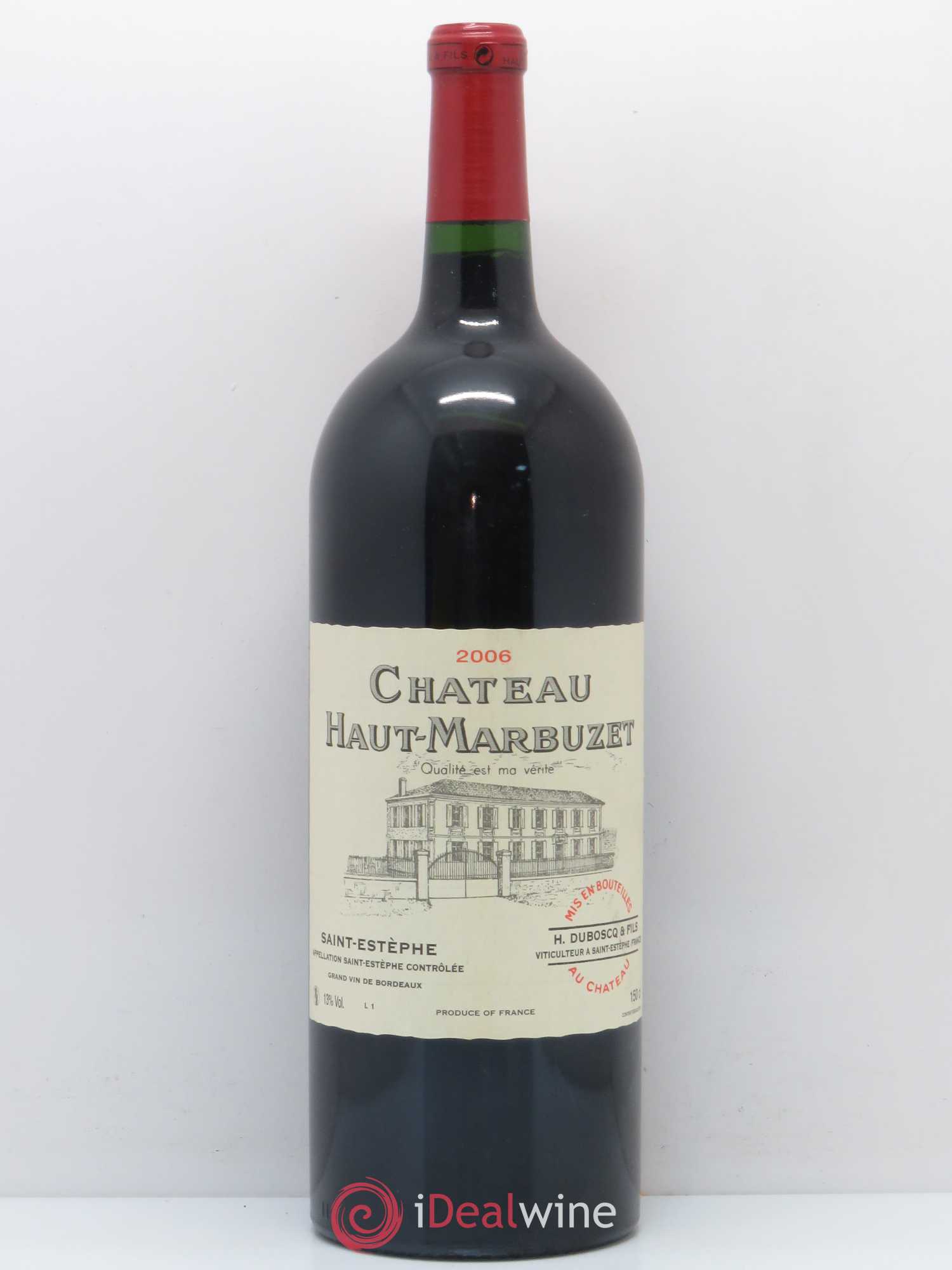 Château Haut Marbuzet 2006 - Lot de 1 magnum - 0