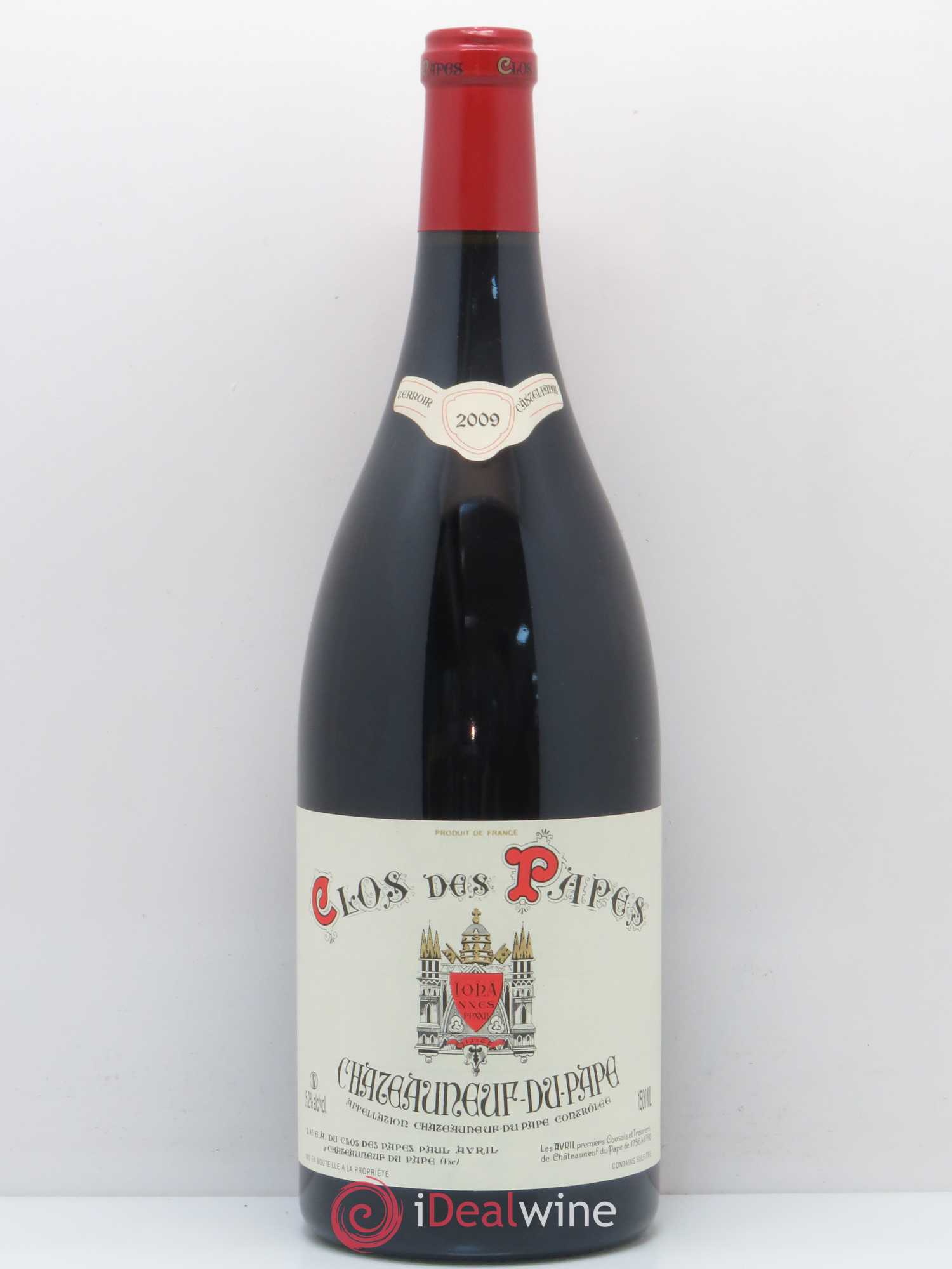 Châteauneuf-du-Pape Clos des Papes - Paul Avril 2009 - Lot de 1 magnum - 0