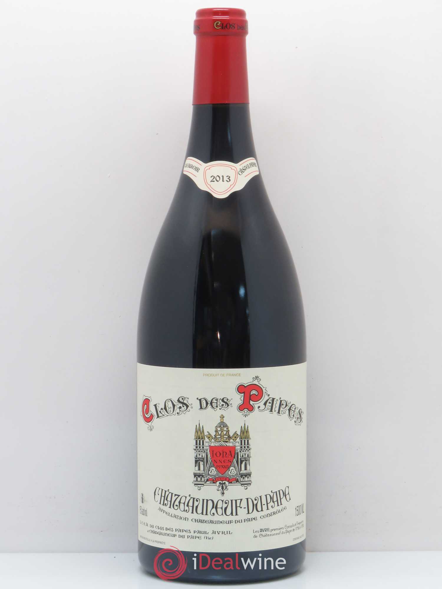 Châteauneuf-du-Pape Clos des Papes - Paul Avril 2013 - Lot de 1 magnum - 0