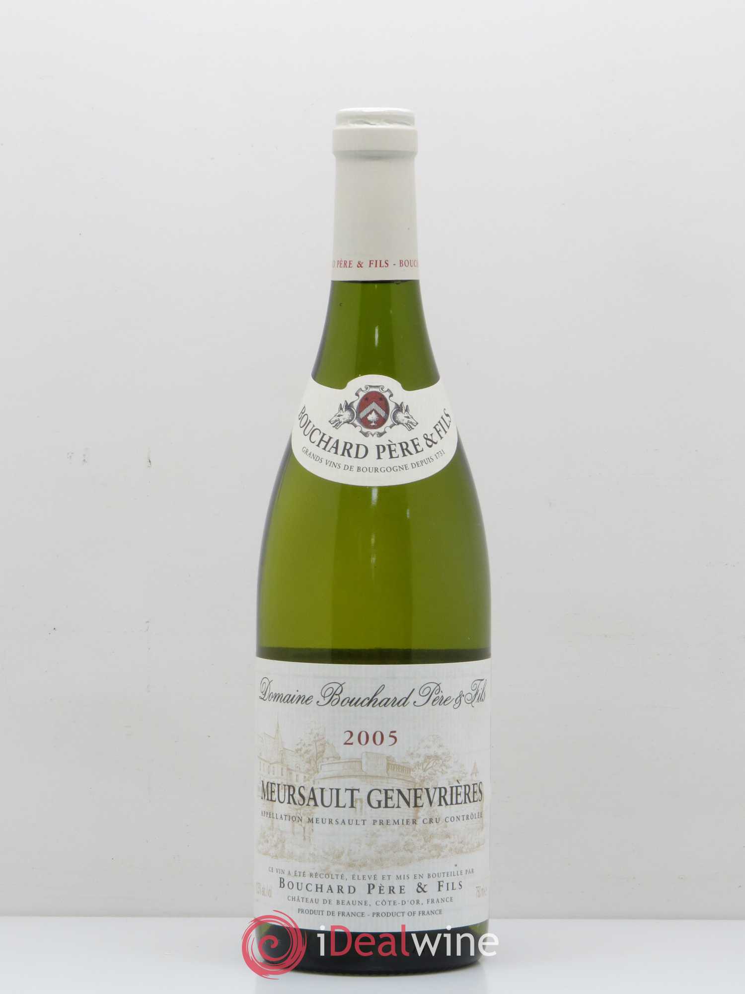 Meursault 1er Cru Genevrières Bouchard Père & Fils 2005 - Lot de 1 bouteille - 0