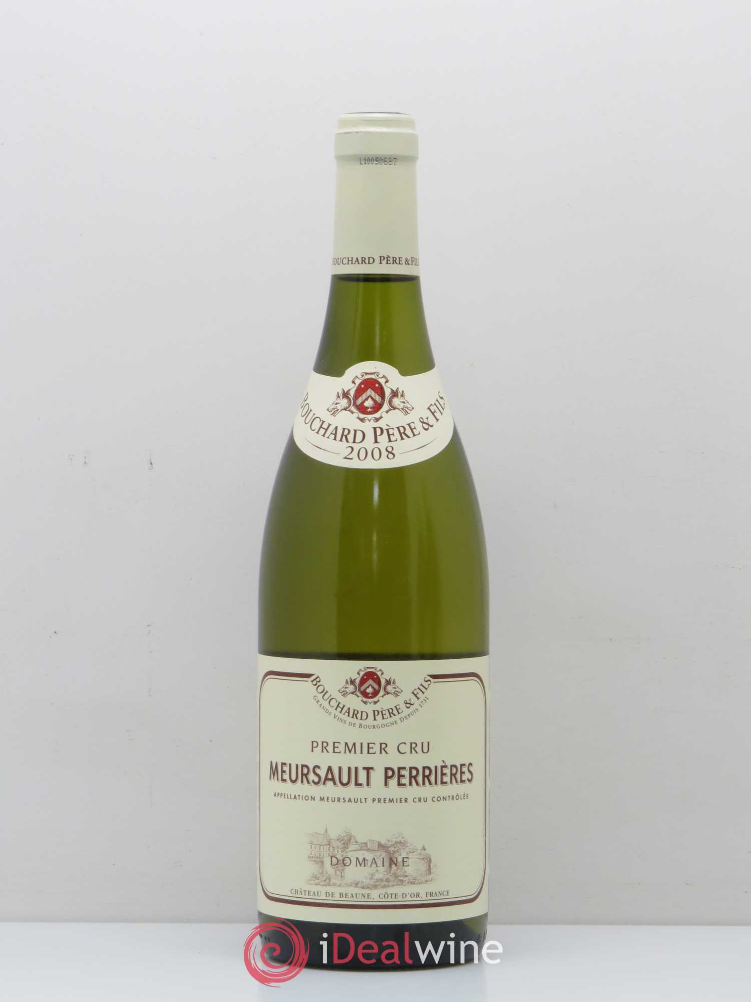 Meursault 1er Cru Perrières Bouchard Père & Fils 2008 - Posten von 1 Flasche - 0