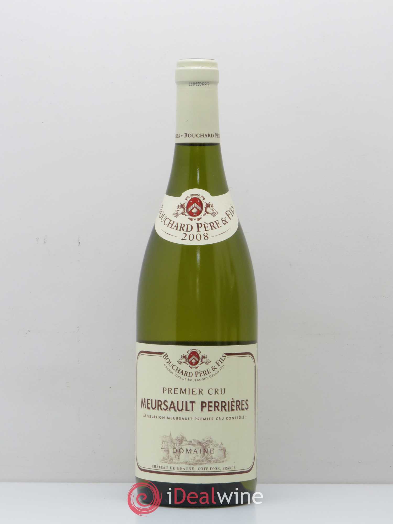 Meursault 1er Cru Perrières Bouchard Père & Fils 2008 - Posten von 1 Flasche - 0