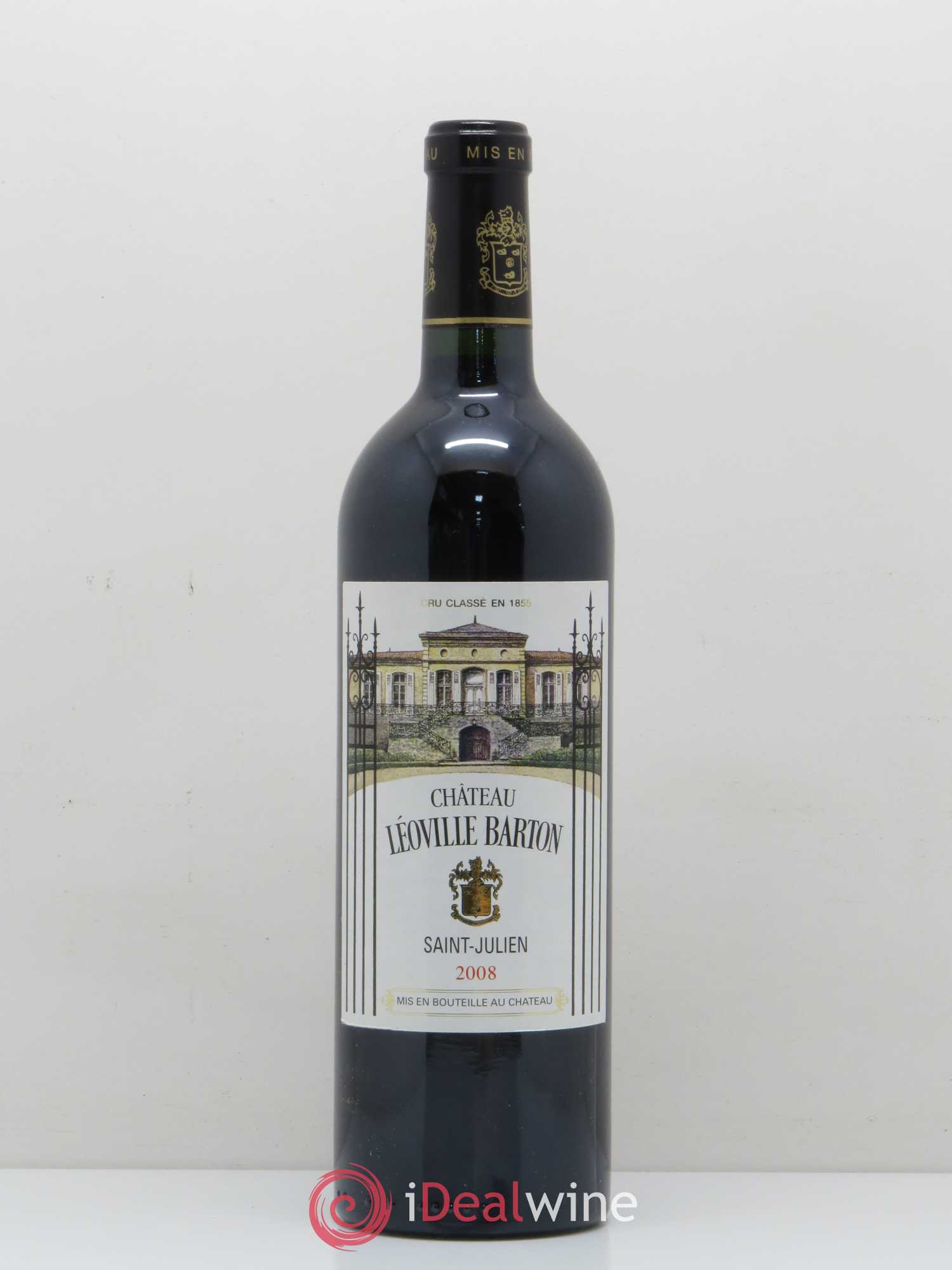 Château Léoville Barton 2ème Grand Cru Classé 2008 - Lot de 1 bouteille - 0