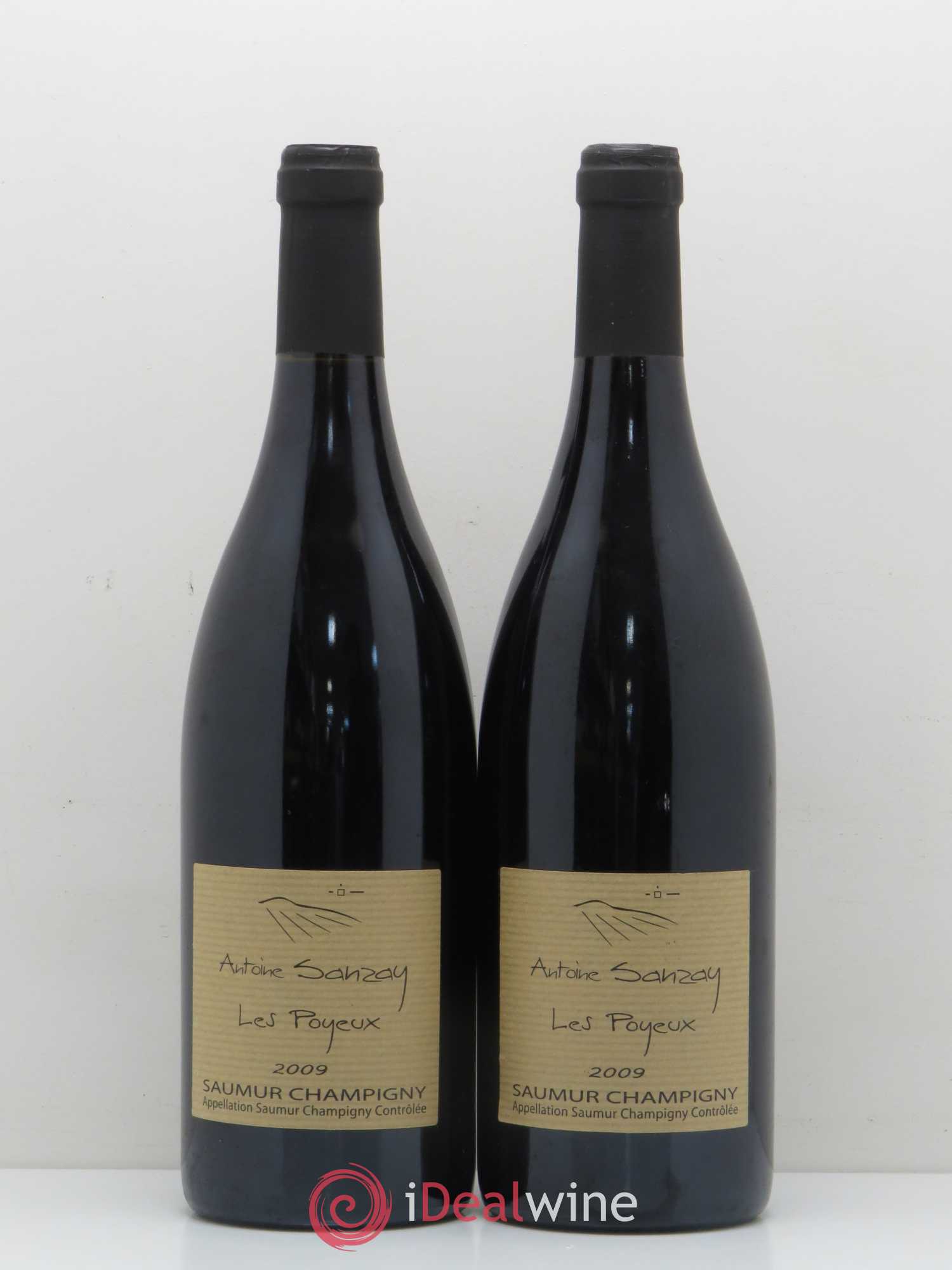 Saumur-Champigny Les Poyeux Antoine Sanzay 2009 - Lot de 2 bouteilles - 0